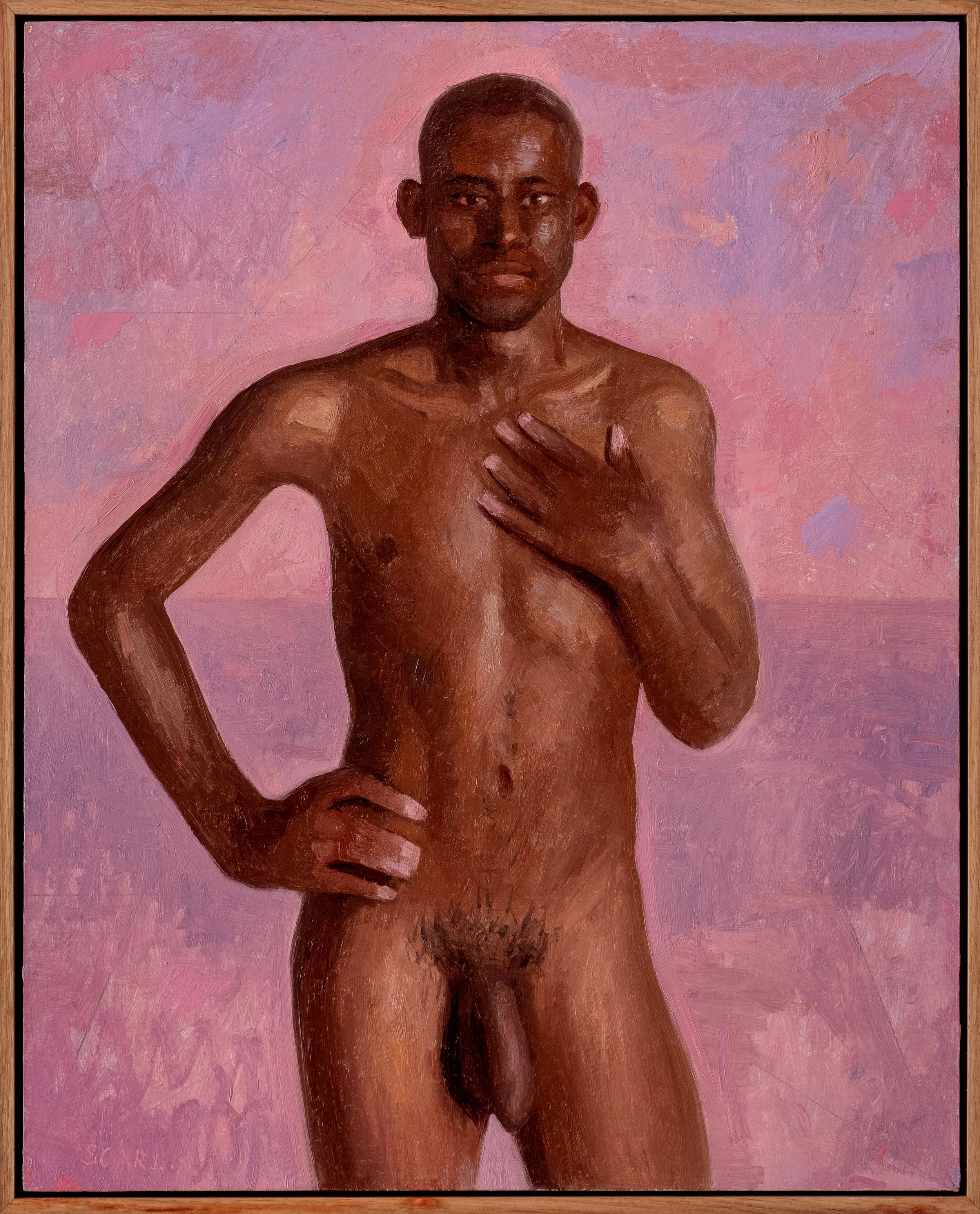  The Traveller (Jasper)  Oil on panel  available 