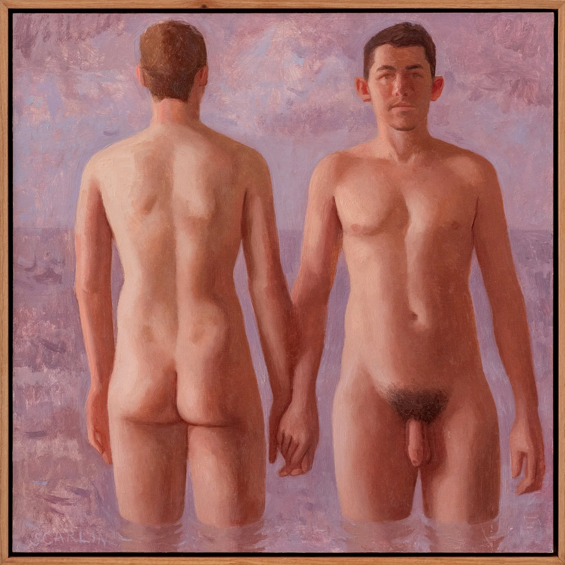  Unknown waters  oil on panel    private collection 