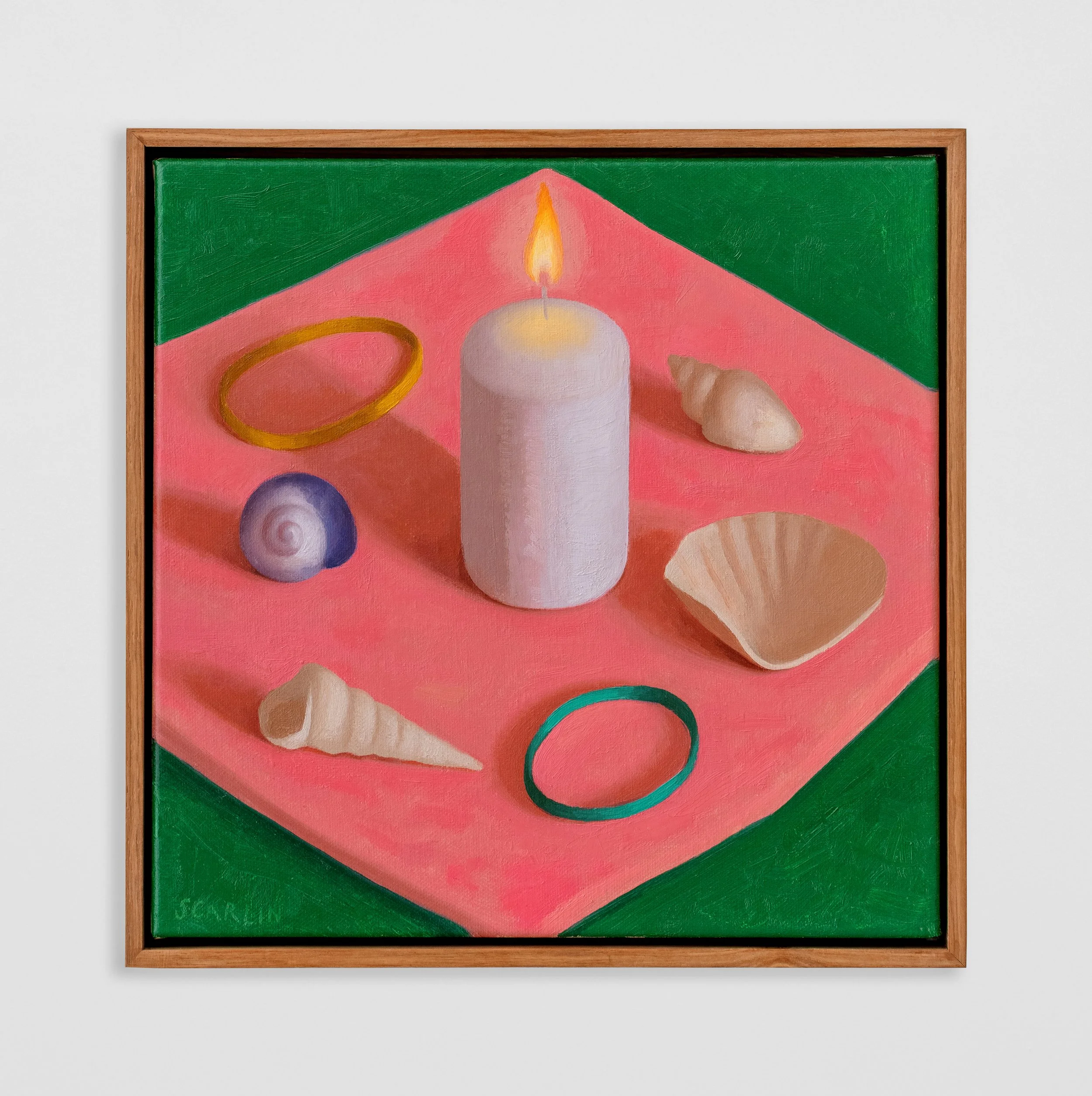  Tidal altar  Oil on canvas    private collection 