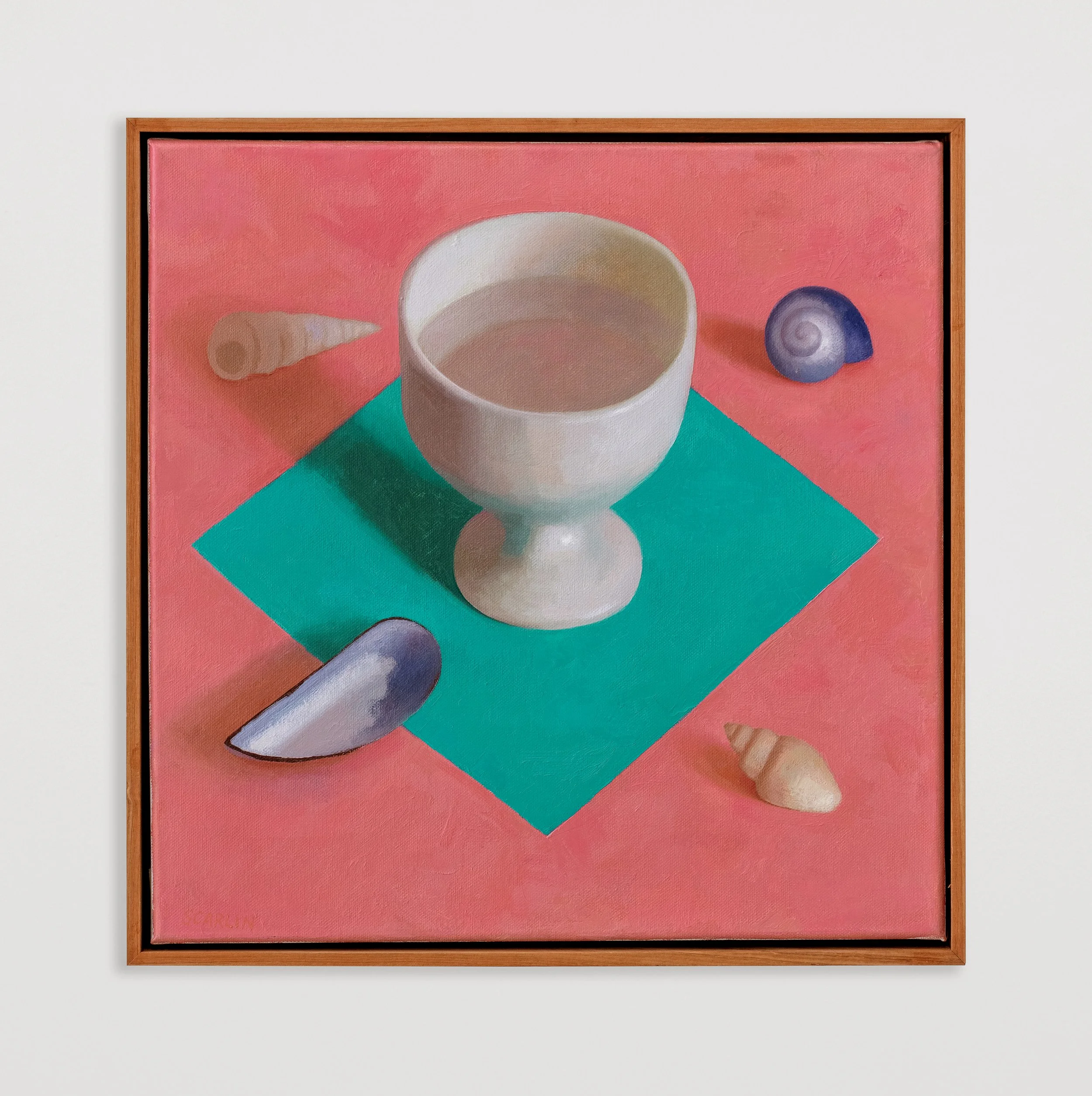  Salt Water Altar  Oil on canvas    private collection 