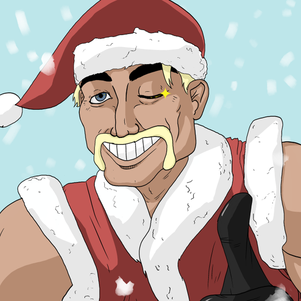#How2Swirl: Santa with Muscles