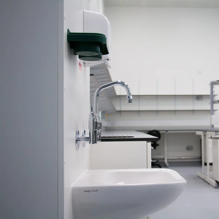 Laboratory fittings at the Imperial White City Incubator