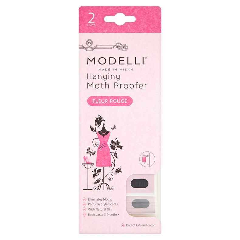 Modelli Sachet Moth Proofer Flora Lux Protection For Up To 3 Months 4 UNITS 