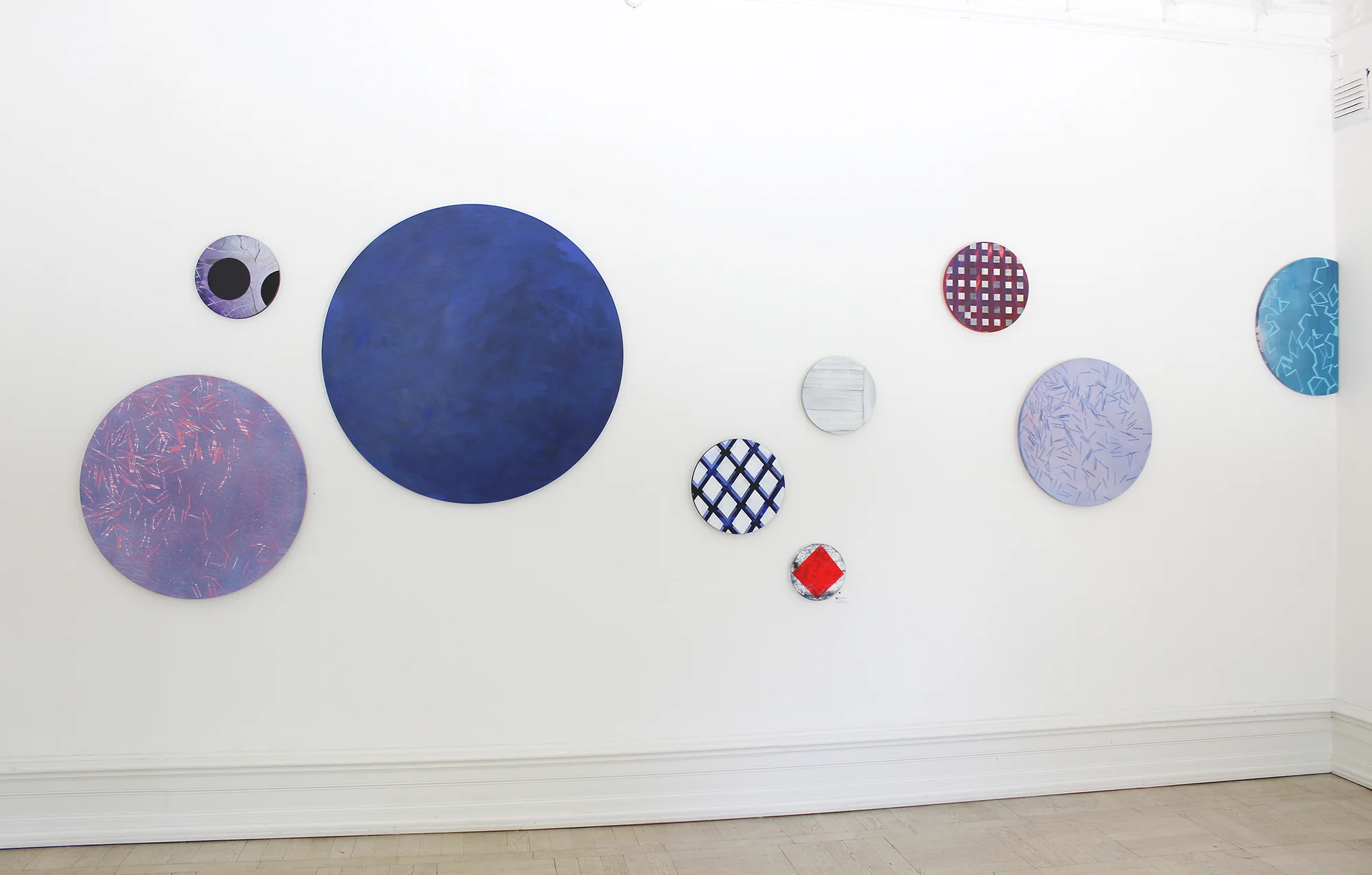 Paintings on wood.