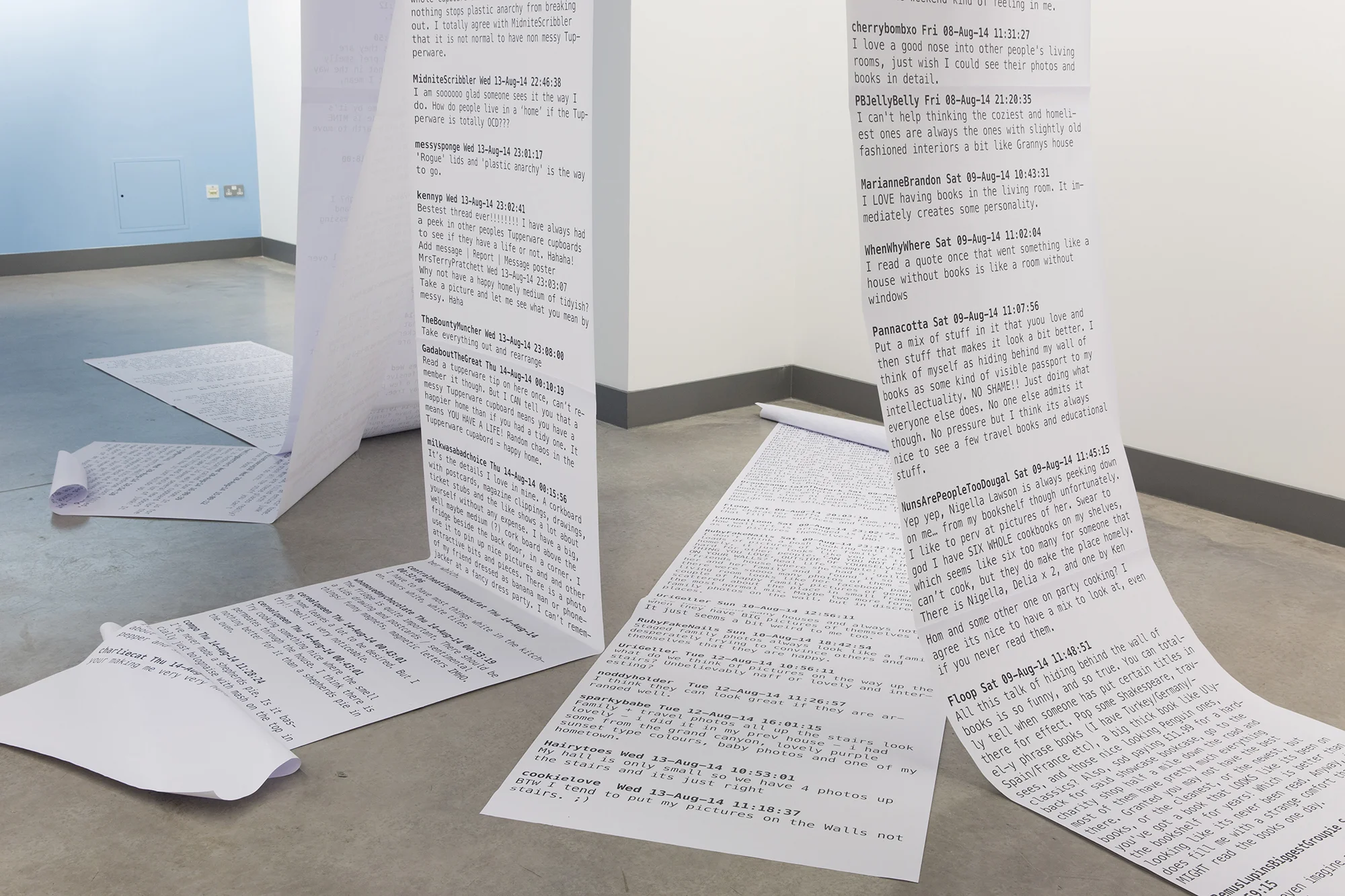 Home Instruction Manual, The Gallery, Belfast School of Art