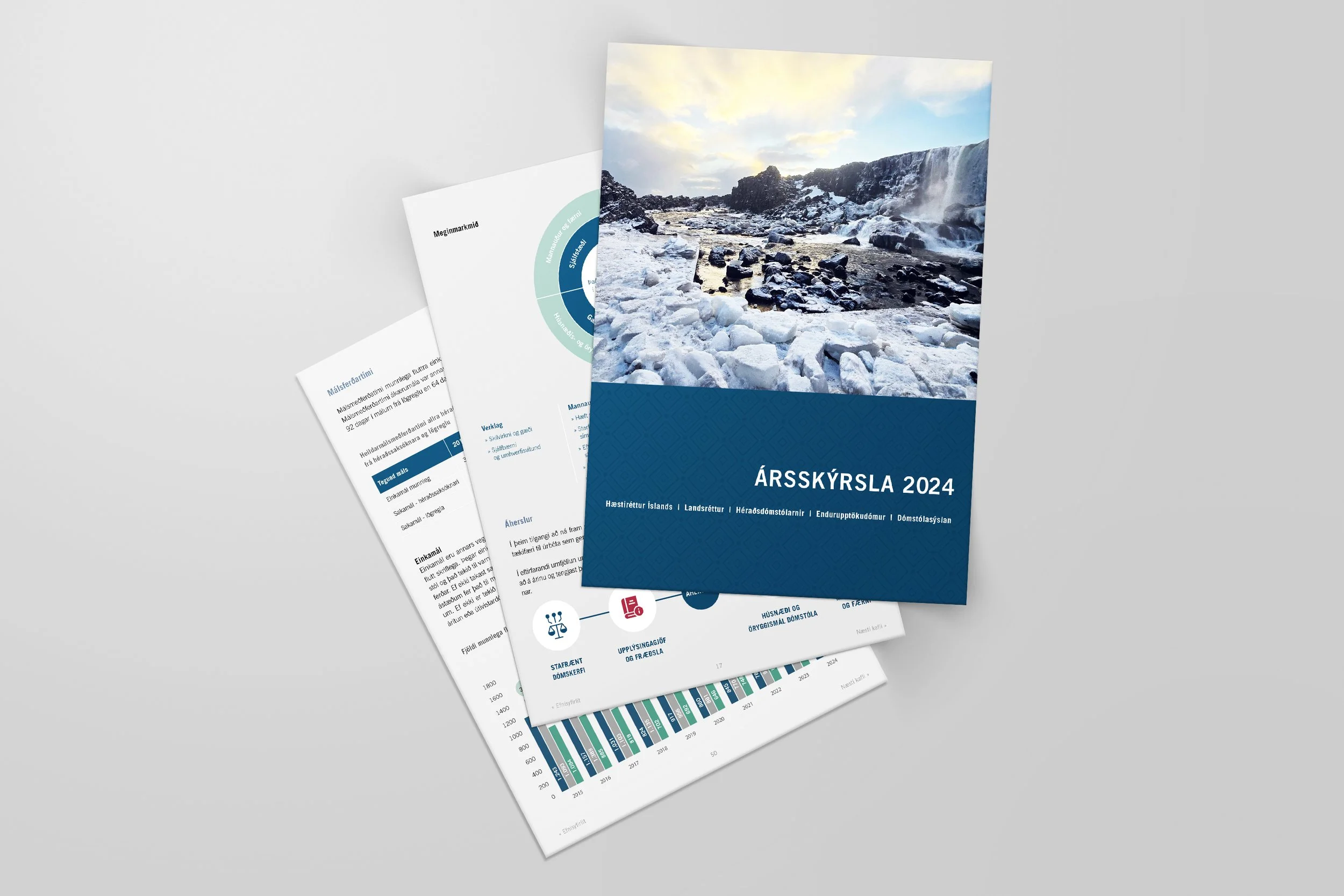 Ársskýrsla Dómstólasýslunnar 2024