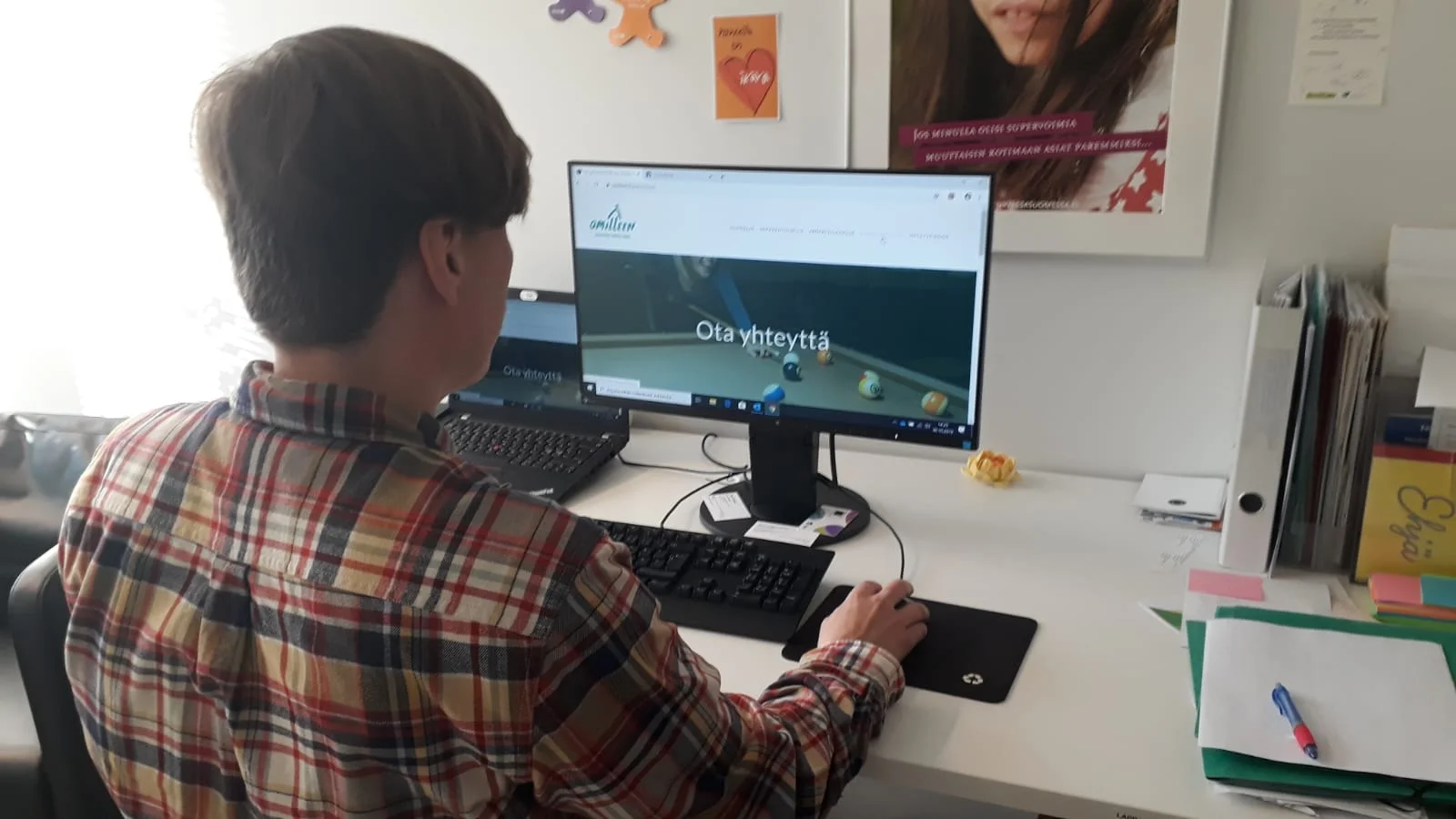 Omilleen tukihenkilötoiminnan verkkosivut on avattu