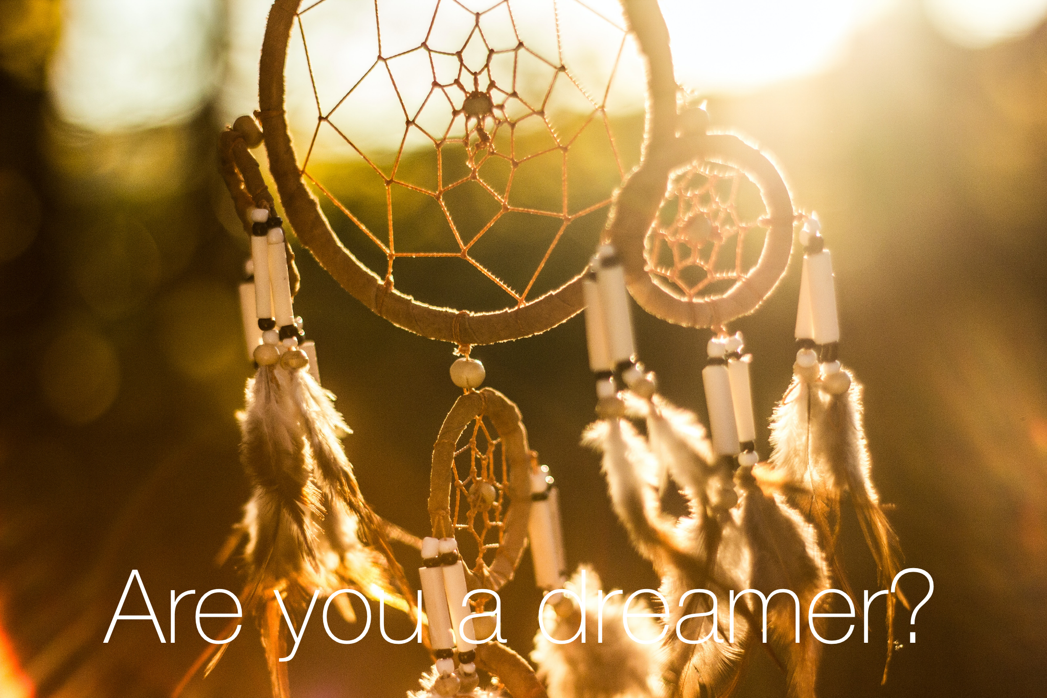 Dream a little dream of me...