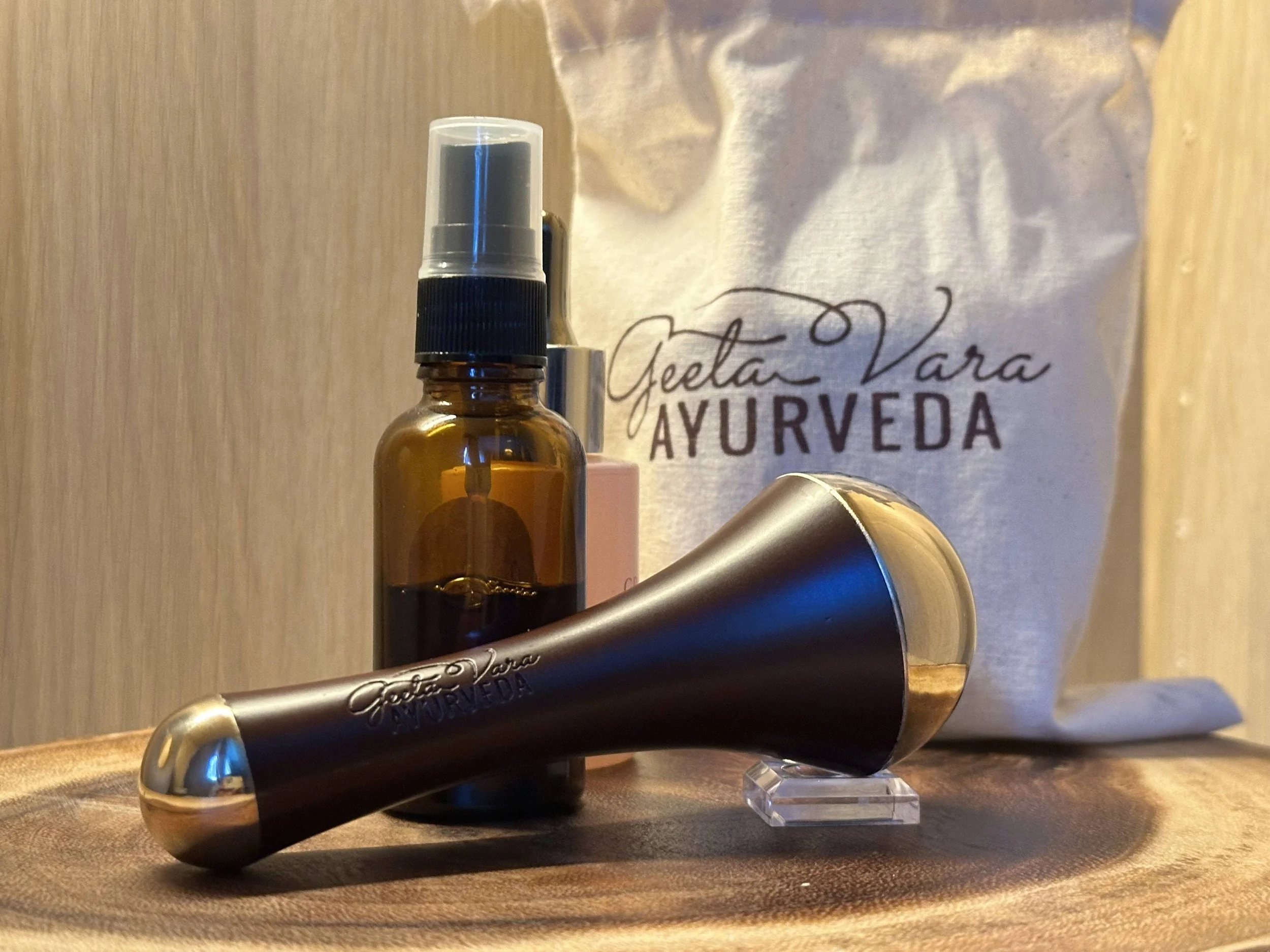 Kansa Face Wand 5 Ayurveda Face Ritual Geeta Vara