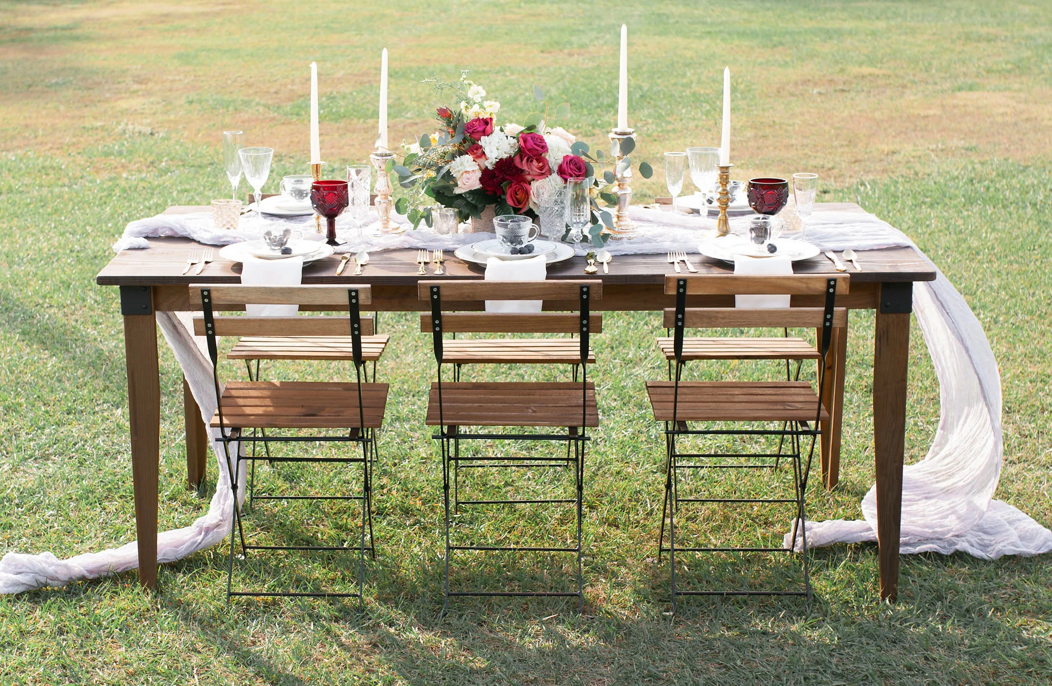 Orlando Tampa Lakeland Farm Table Rentals