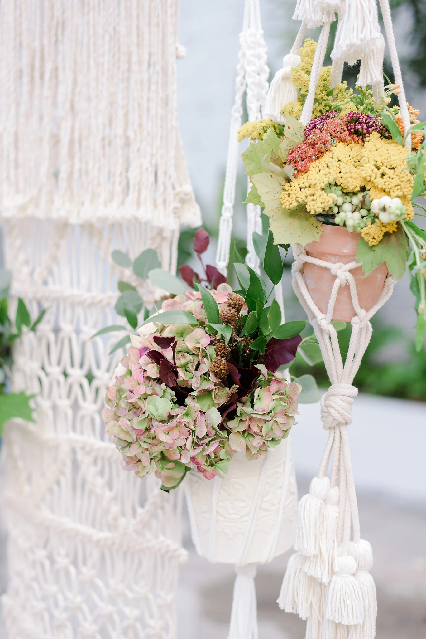 Boho Macrame Wedding Decor