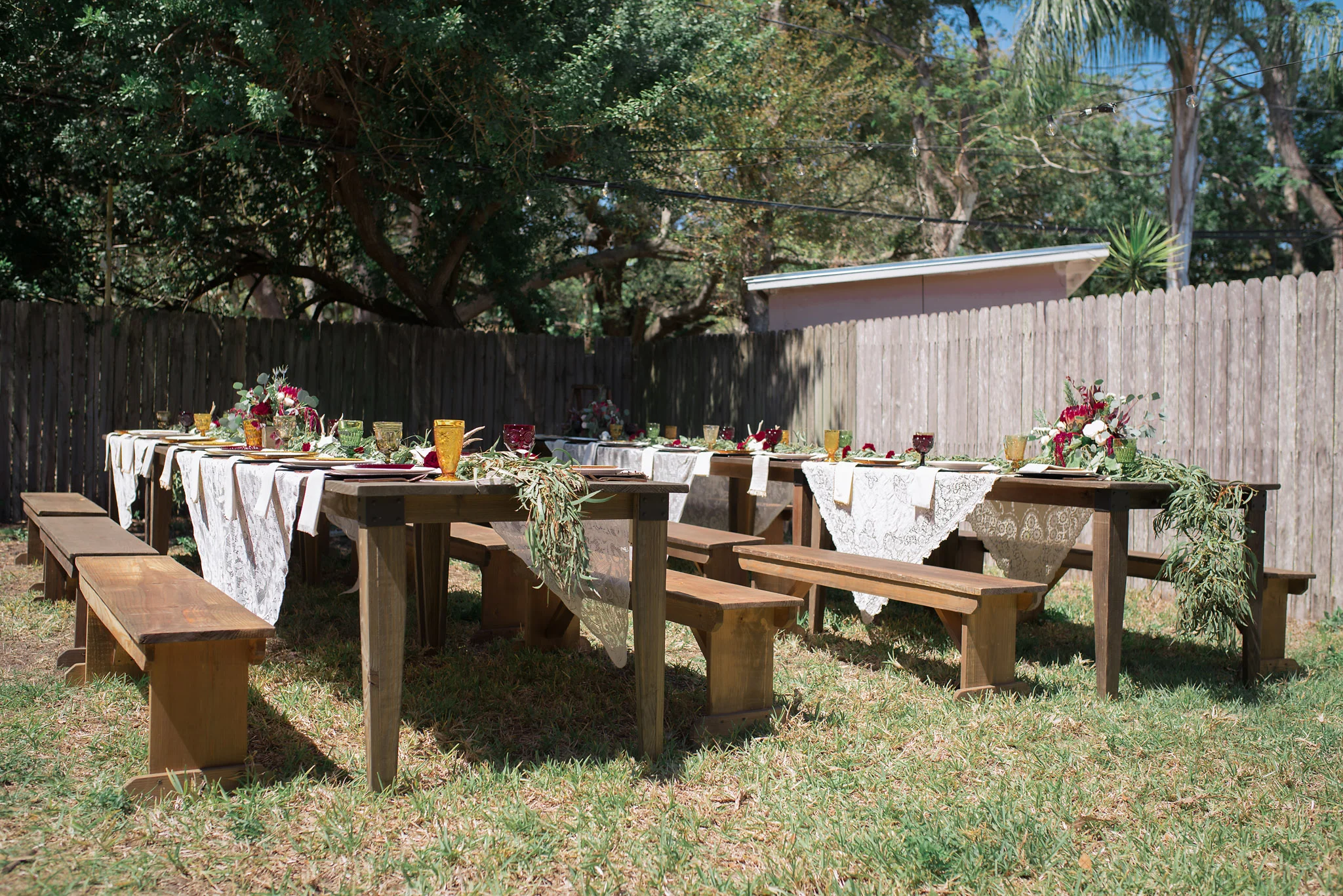 Tampa Farm Table Rentals
