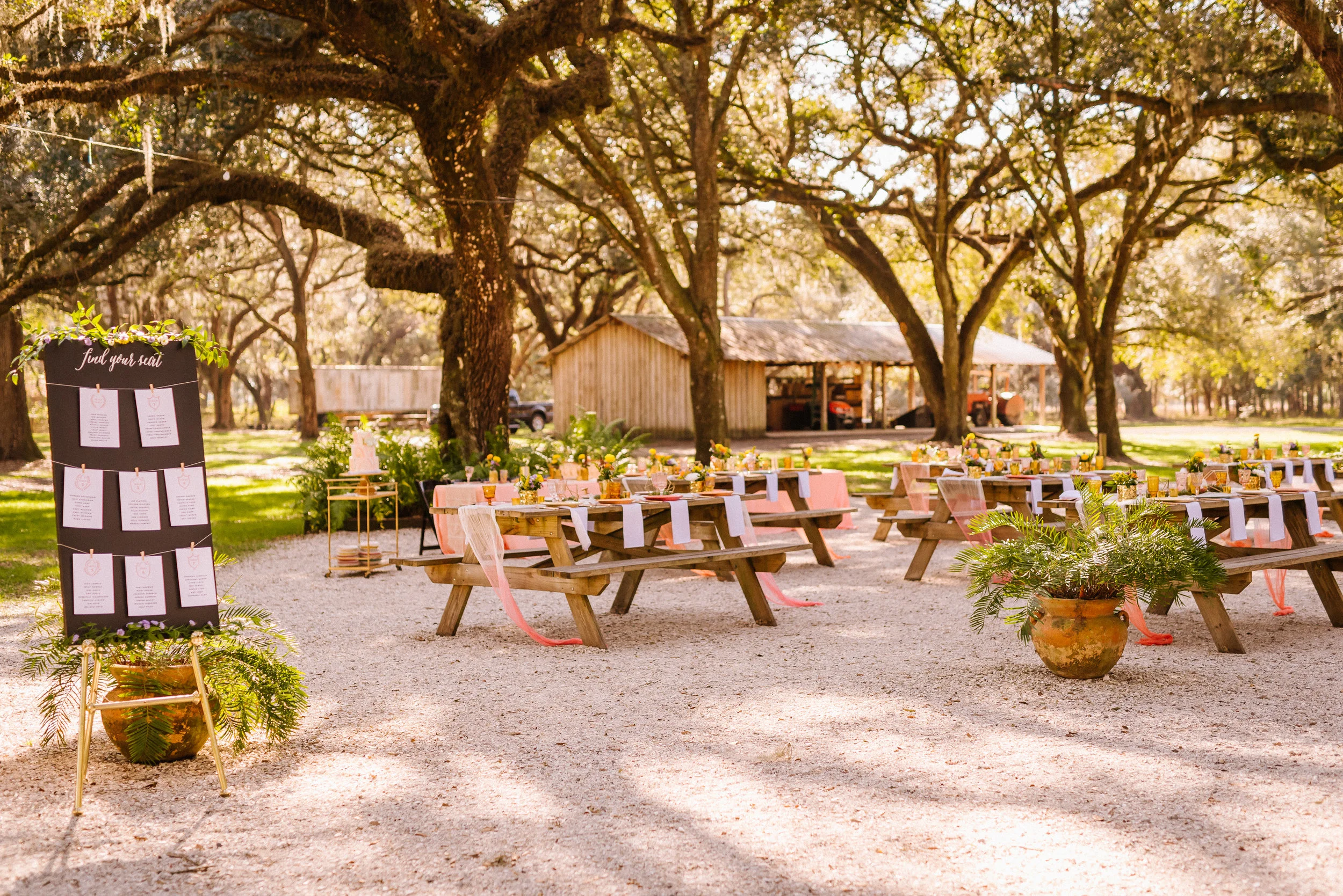 Bird Island Lake Ranch Dade City Wedding