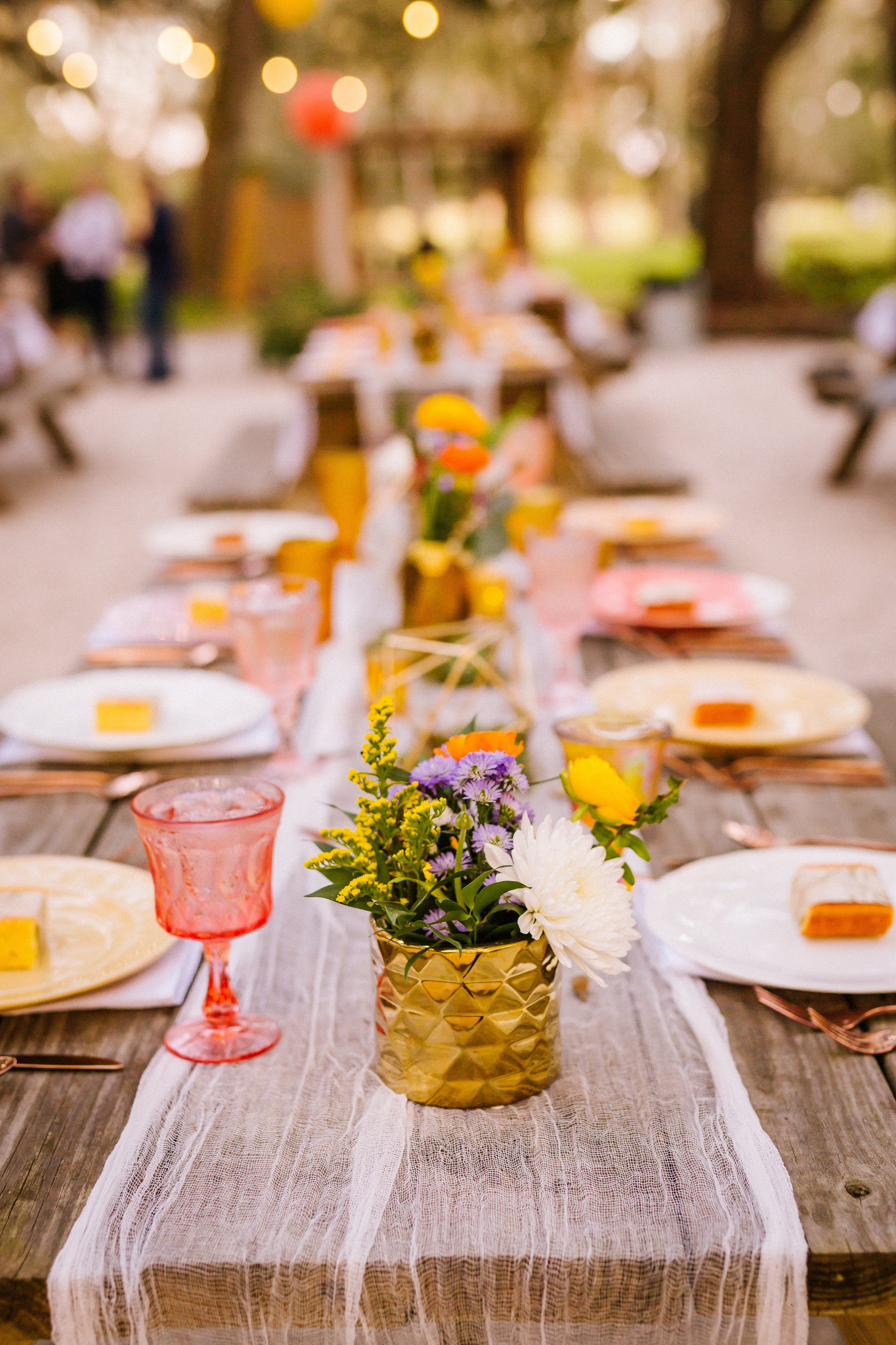 Colorful Tablescape