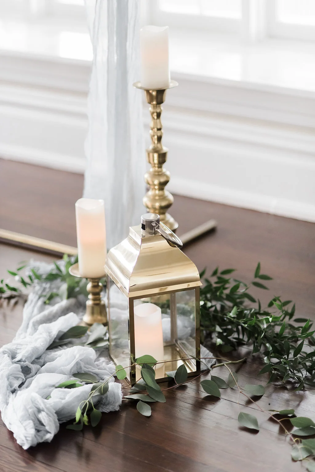 Dusty Blue Ceremony Design