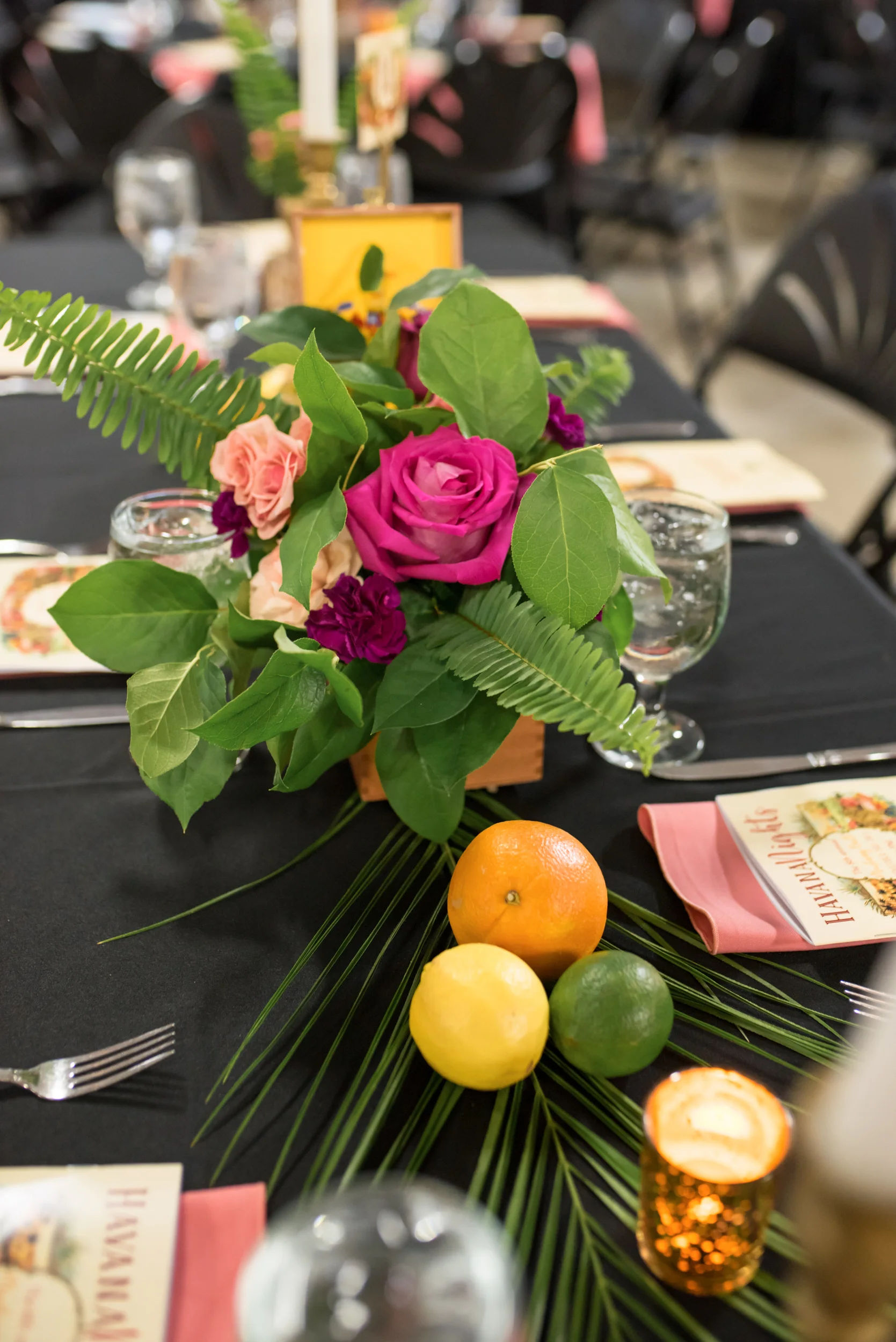 Cigar Box Wedding Centerpiece