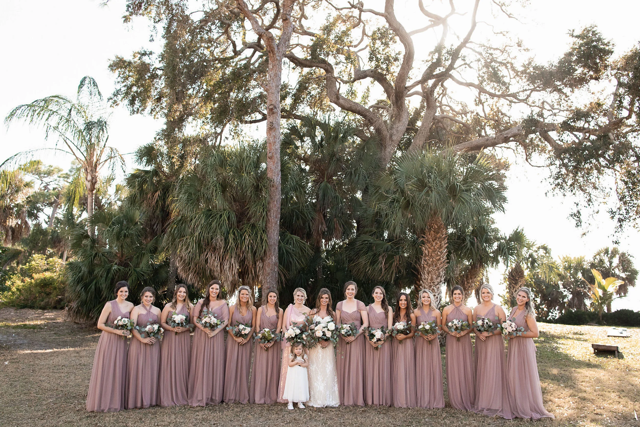 Mauve Bridesmaids