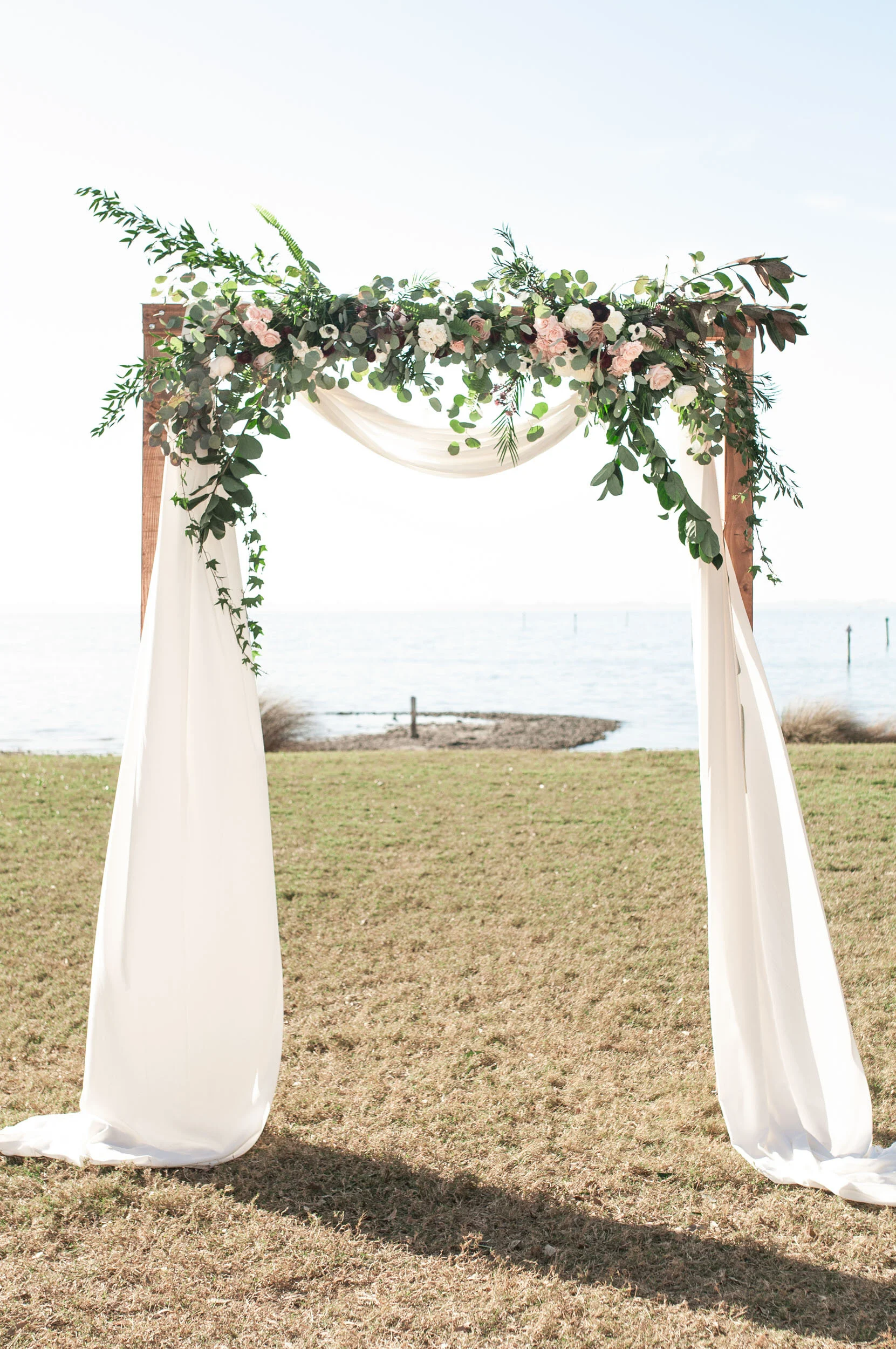 Mauve Ceremony Arch