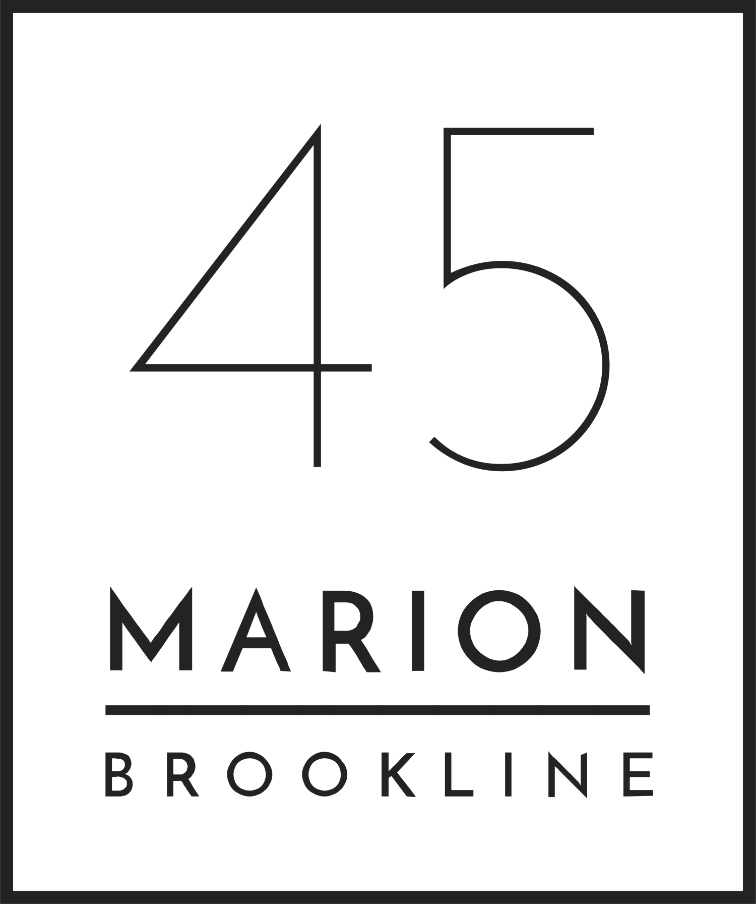 45 Marion Brookline