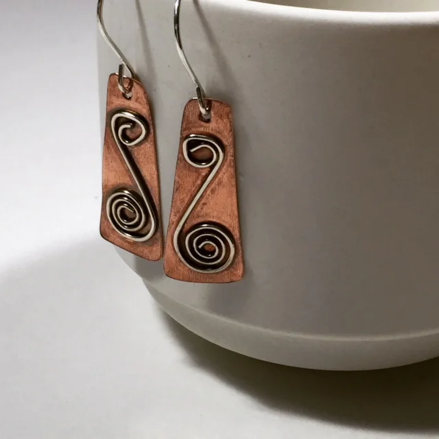 Copper Swirls