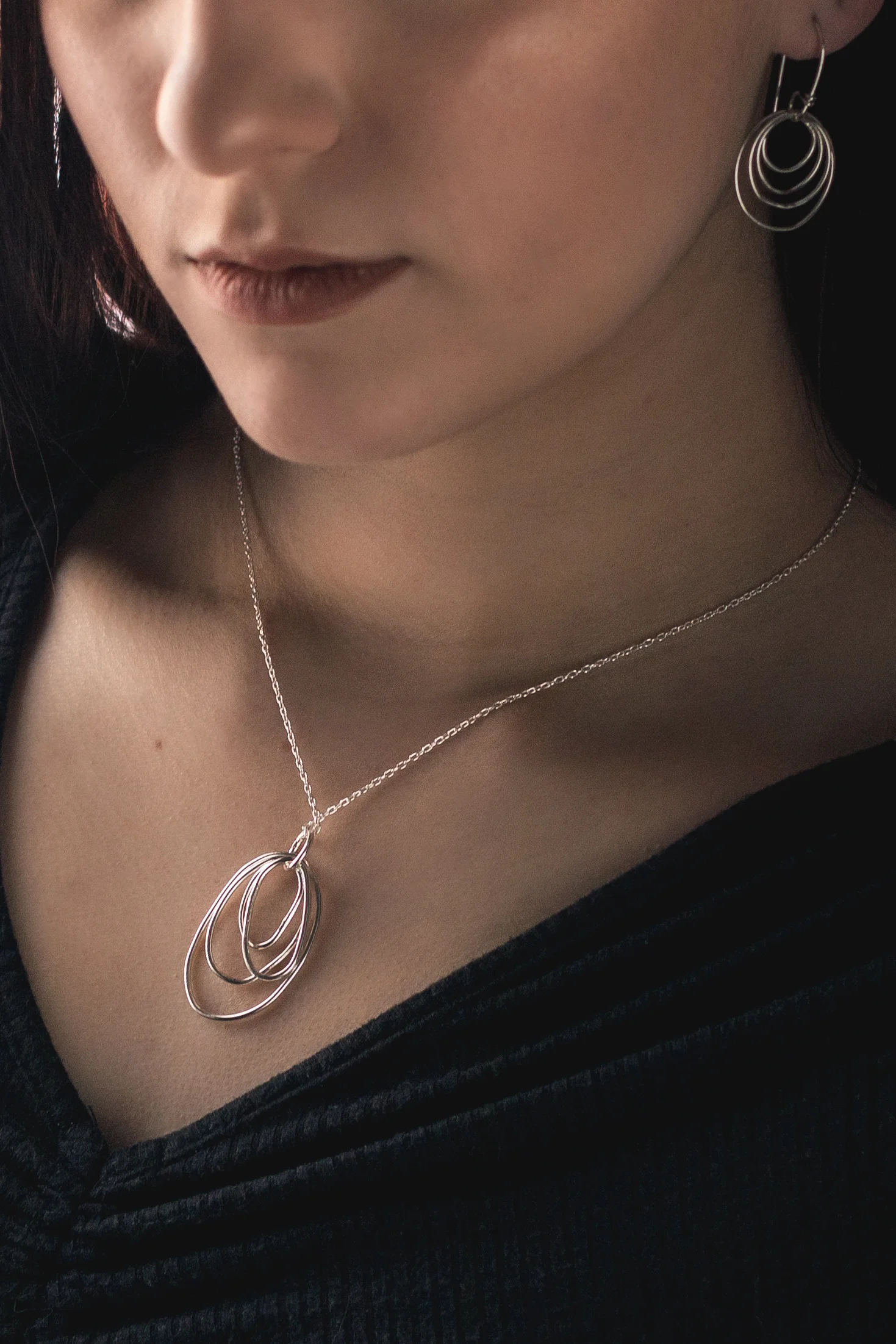 Organic Circles Necklace