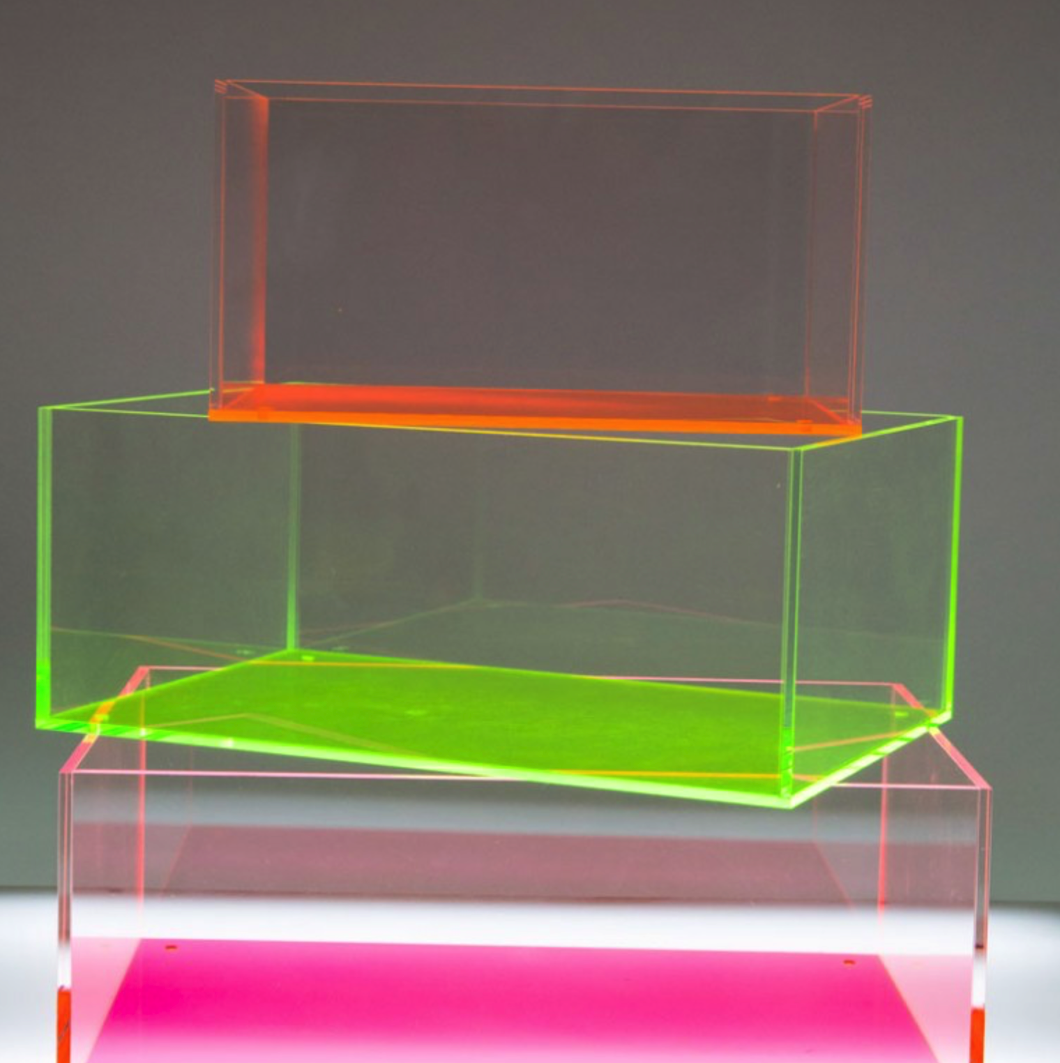 Neon Hanging Acrylic Box