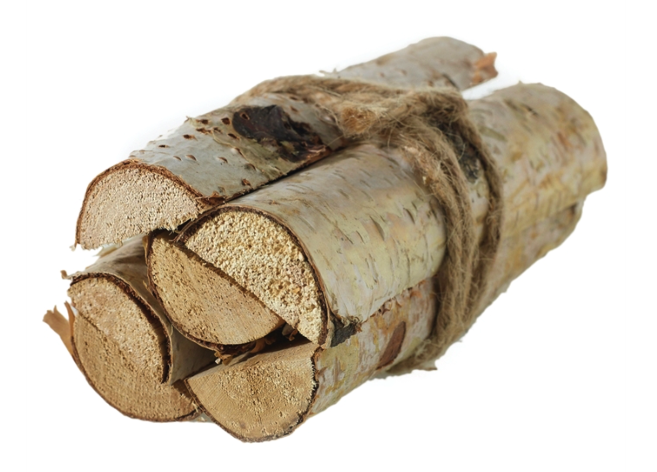 Split Birch Logs
