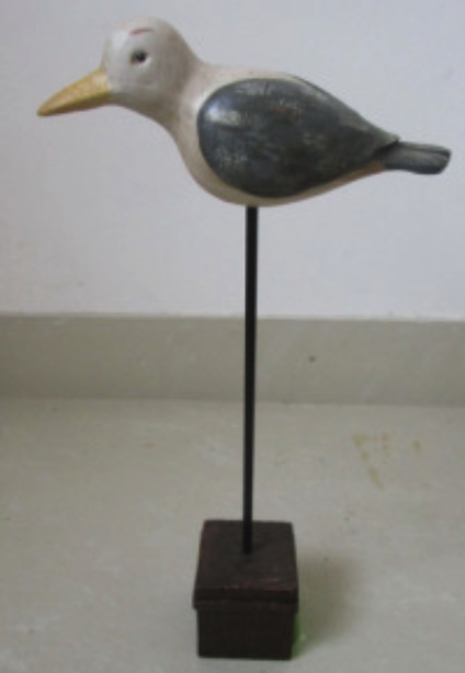 Sea Bird on Base 14.75" x 3" x 7.25"