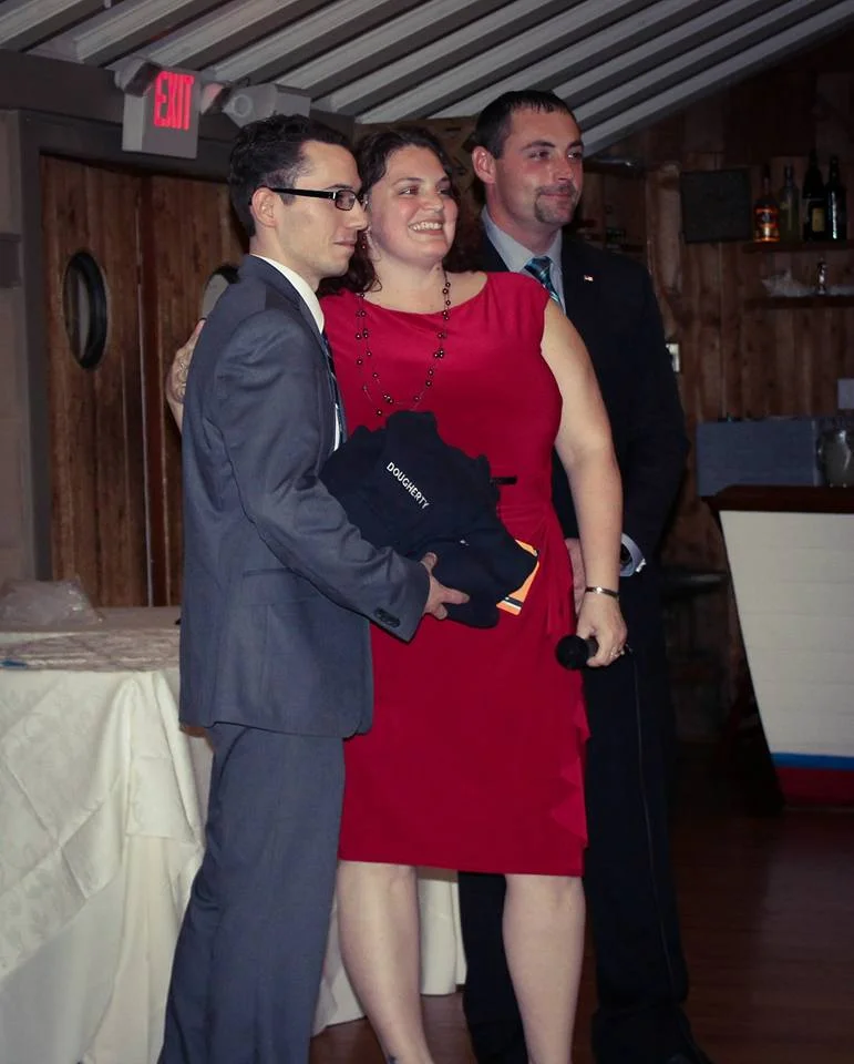 Left to right: Jason, Angie & Demetri.