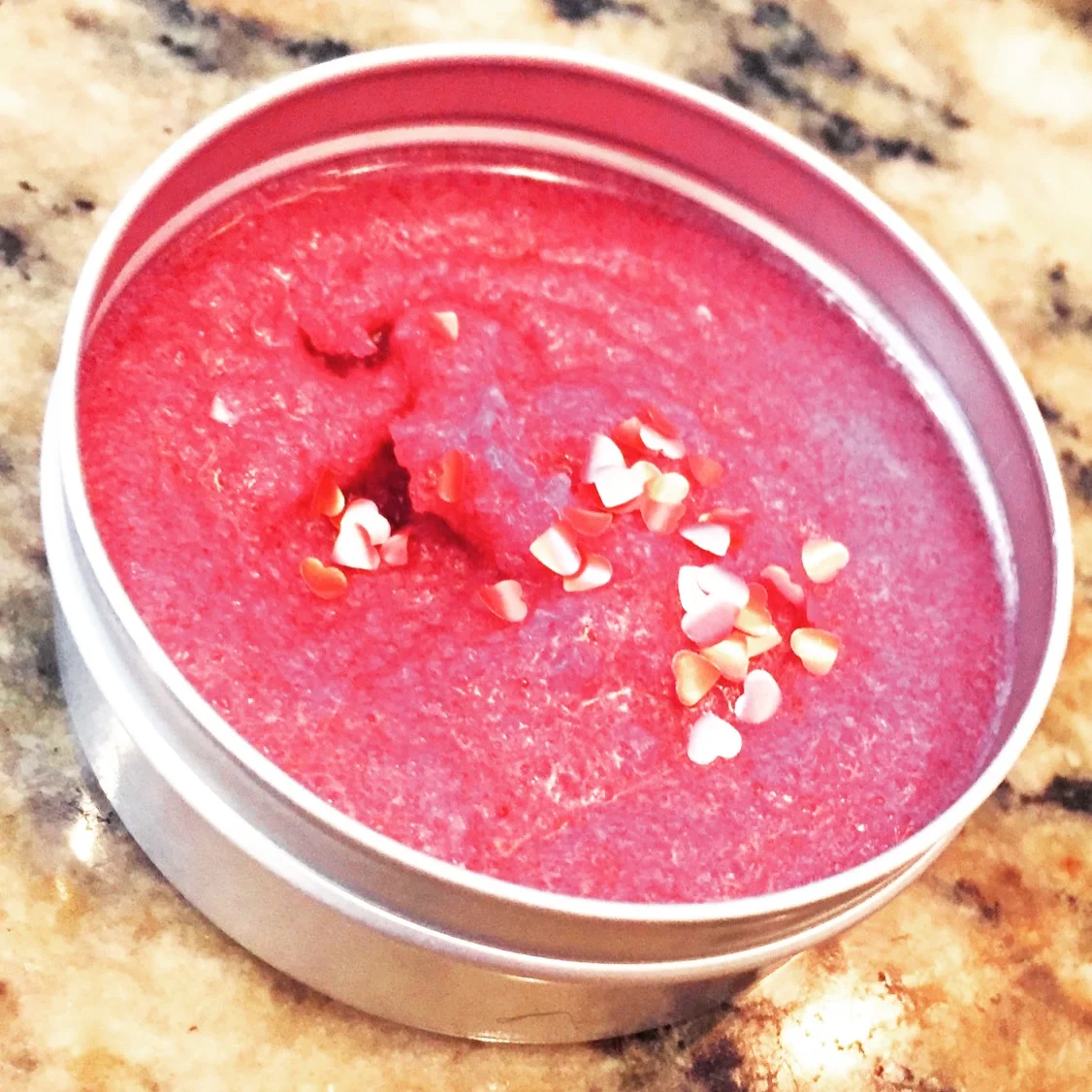 Valentines Day Peppermint Sugar Scrub