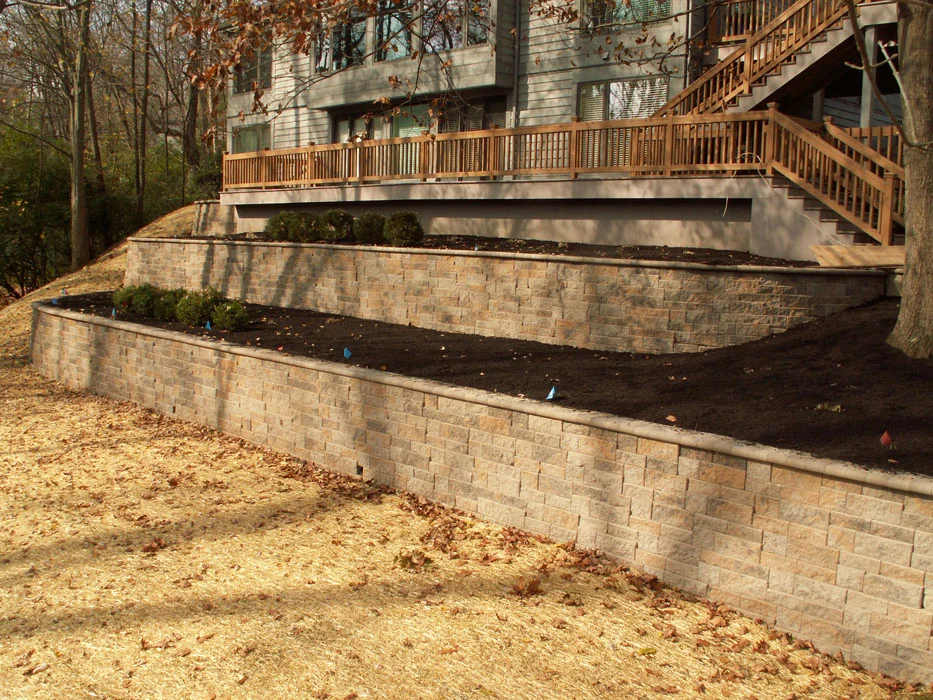 Lippold Tiered Retaining Walls