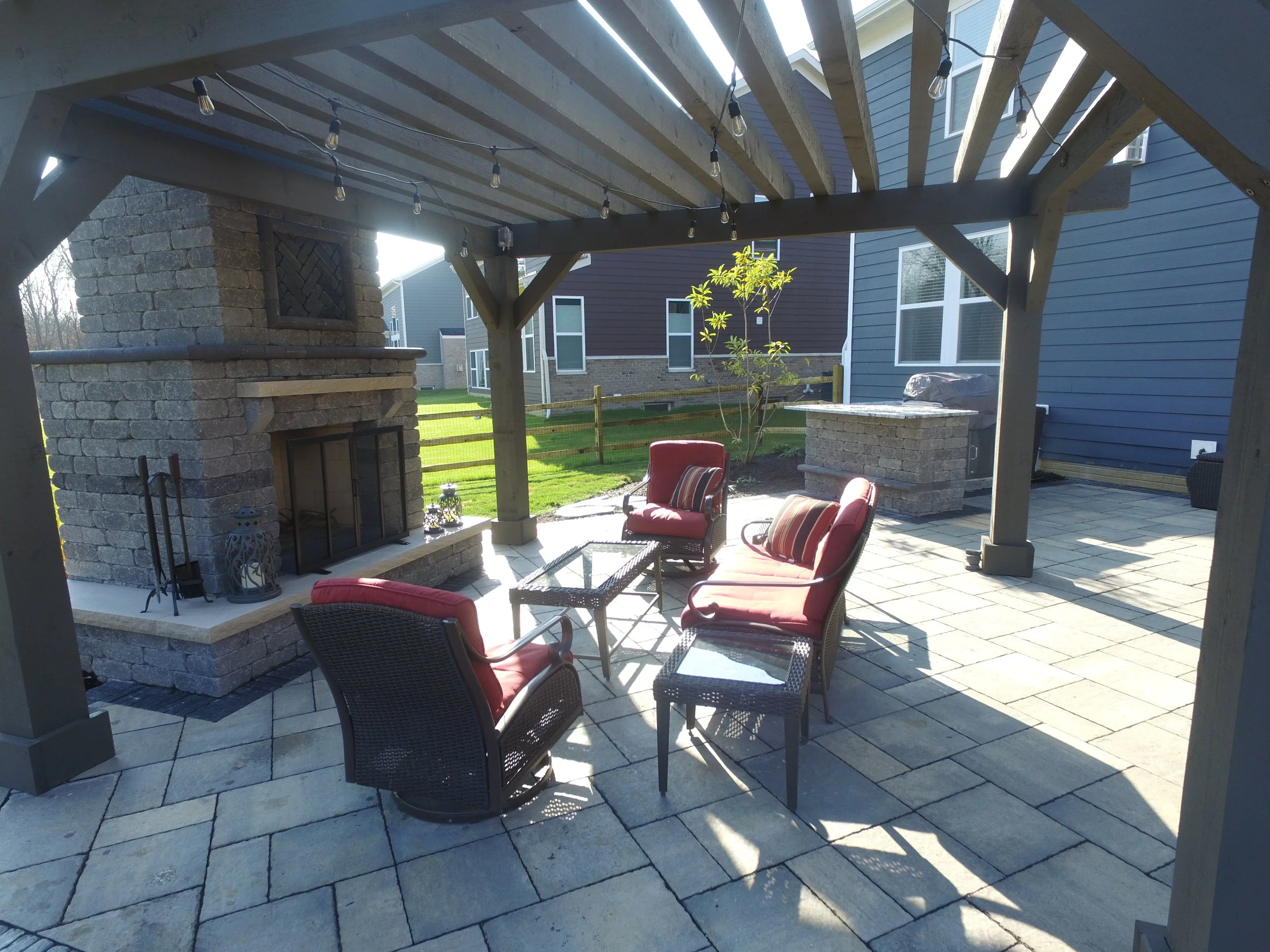 Fire Pits and Fireplaces — 9 Trees Landscape Construction
