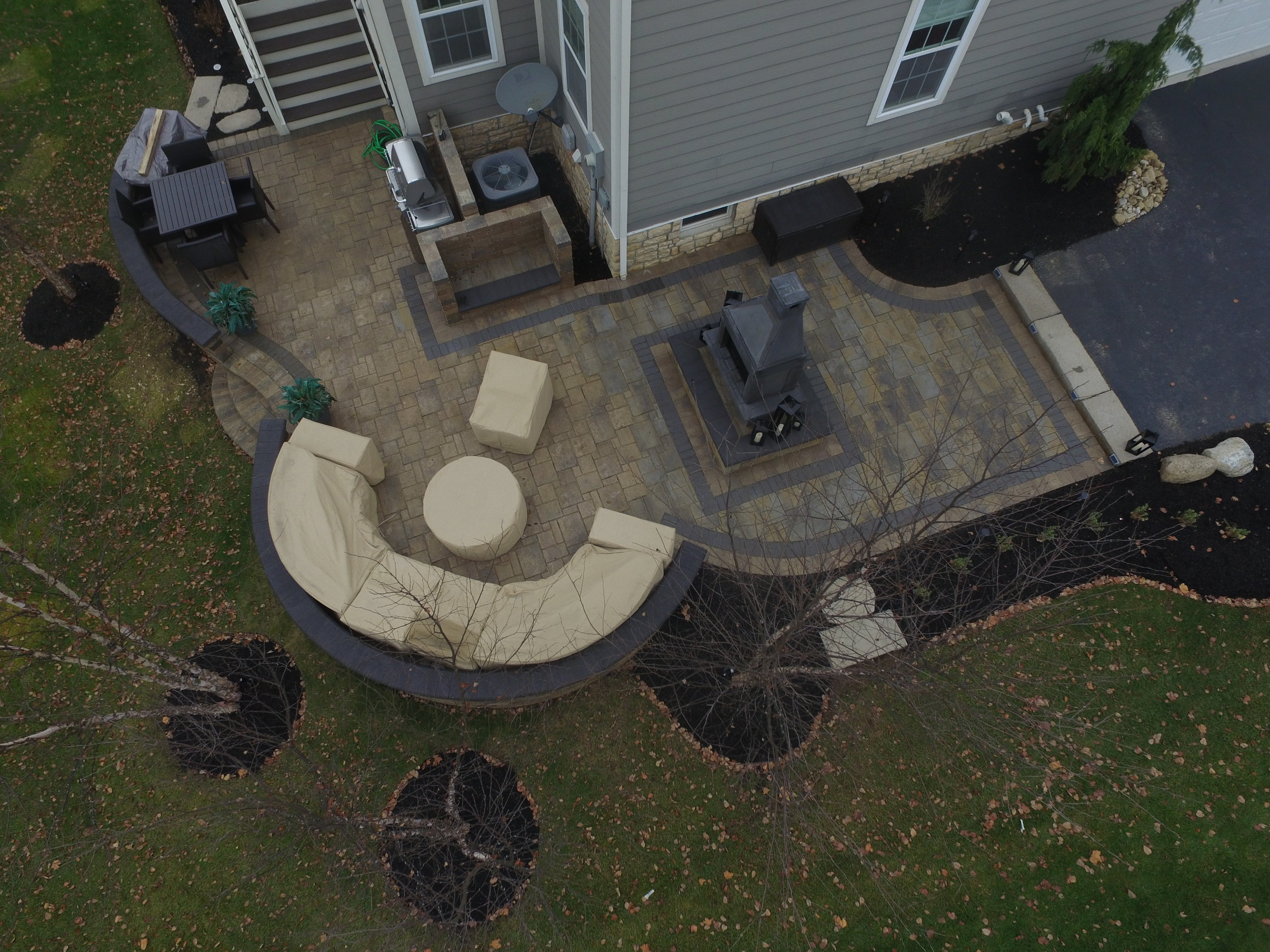 Peterson New Albany Paver patio 2017