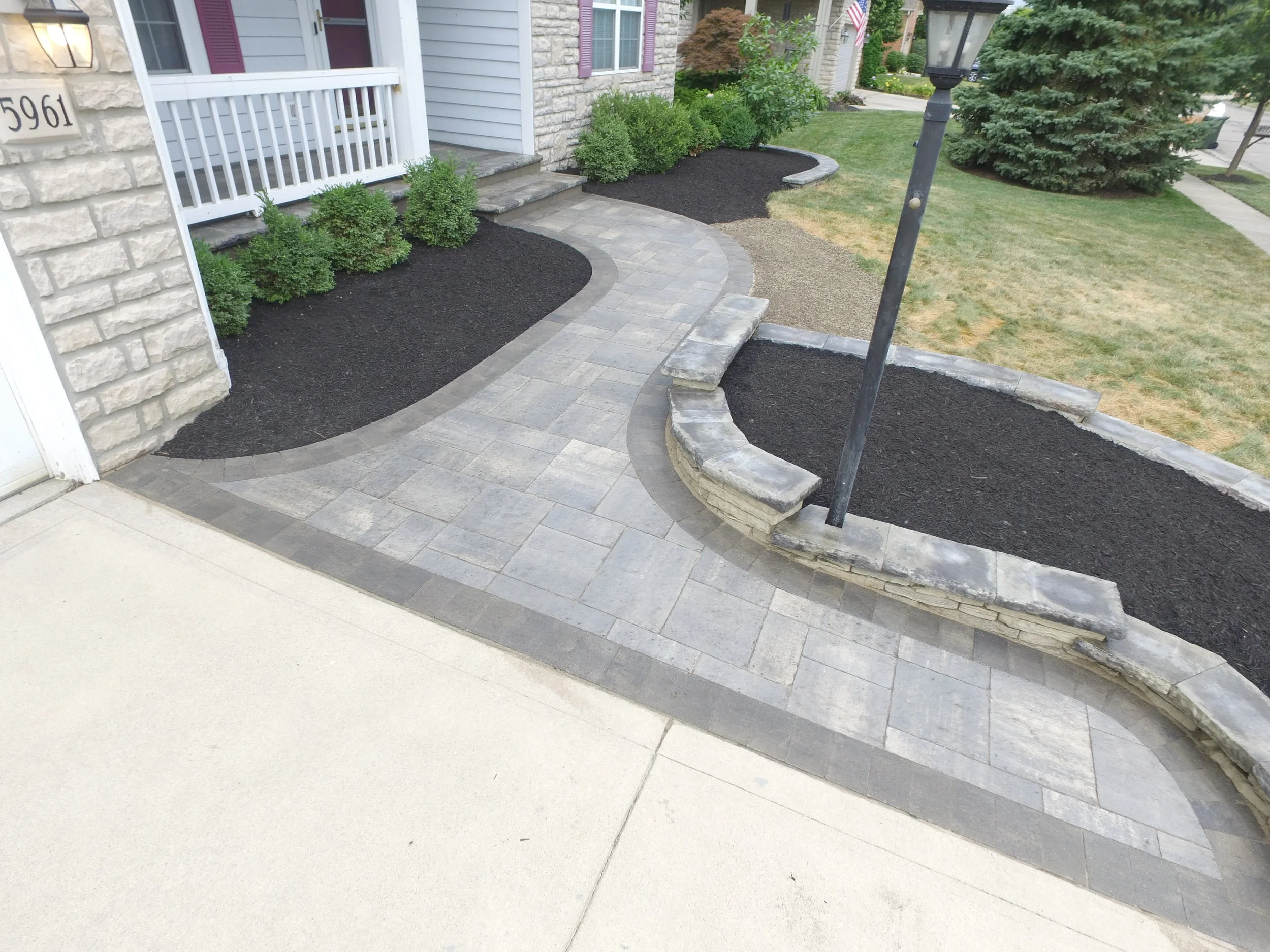 Brick Walkways — 9 Trees Landscape Construction