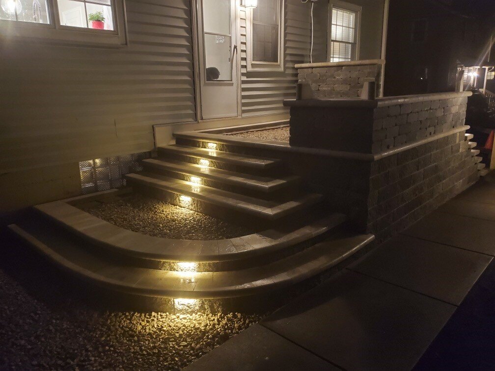 LED Lighting in Steps