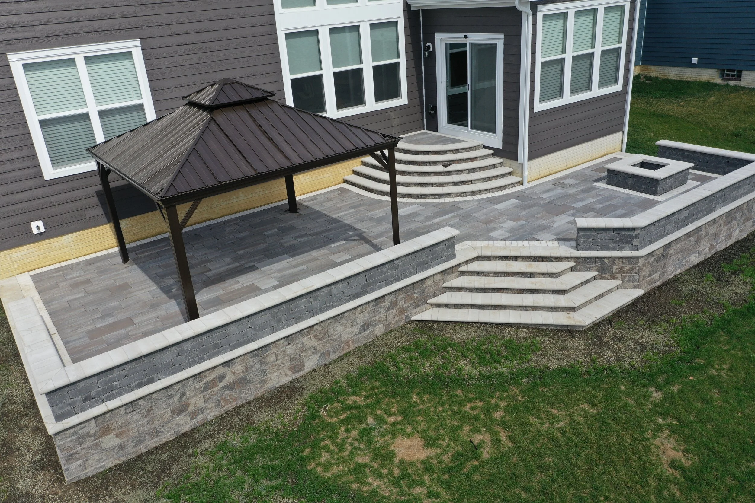 Retaining Walls and Gardens Borders — 9 Trees Landscape Construction