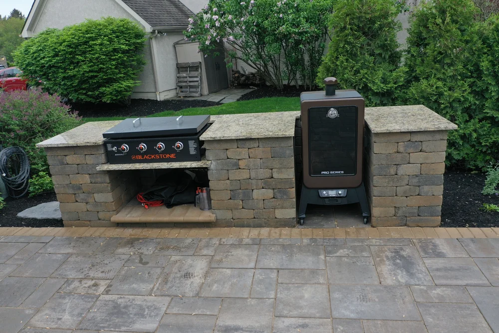 Built in Smoker Outdoor Kitchen Best Station