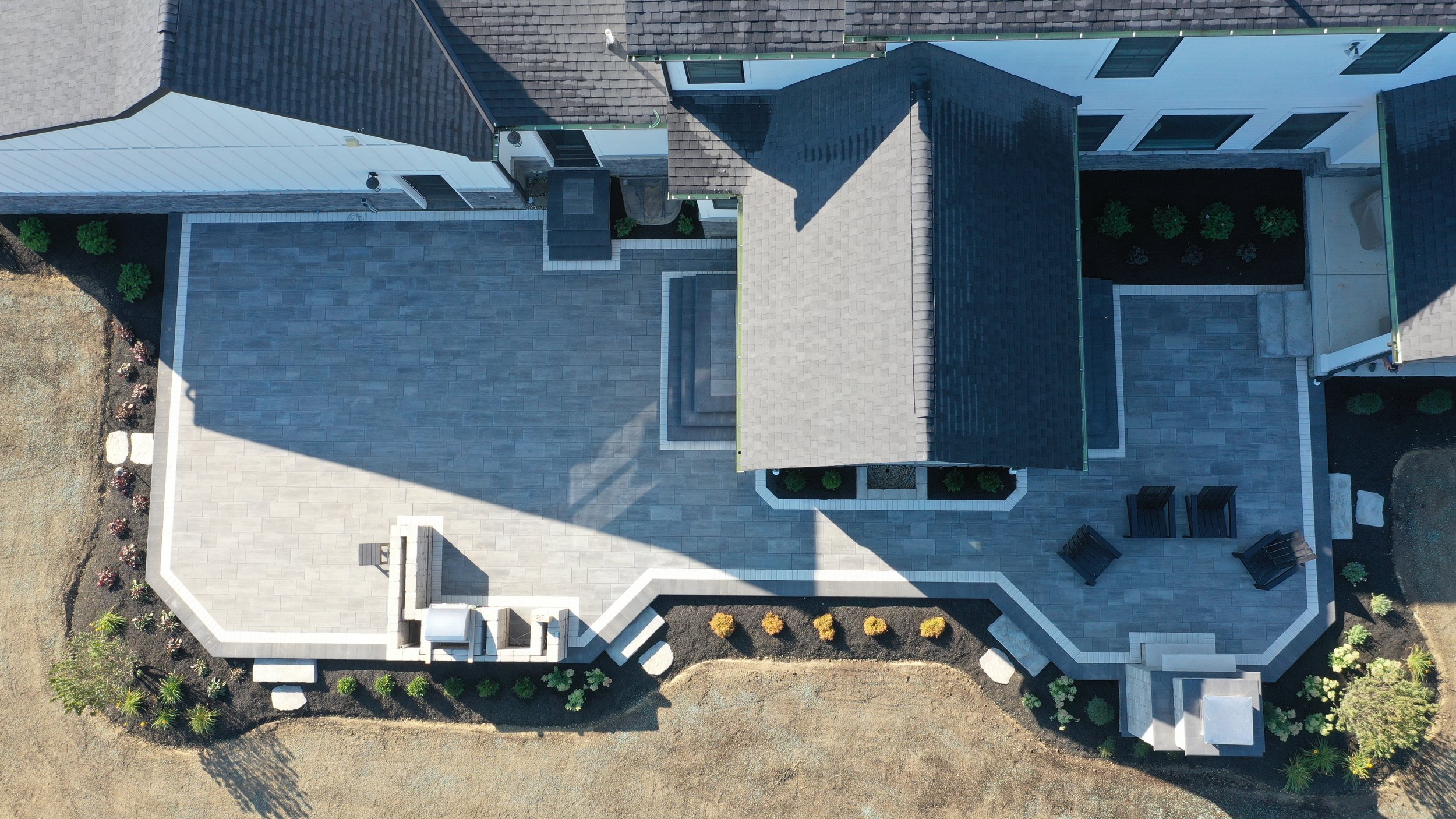 Paver Patio; Outdoor Living; Patio Design — 9 Trees Landscape Construction