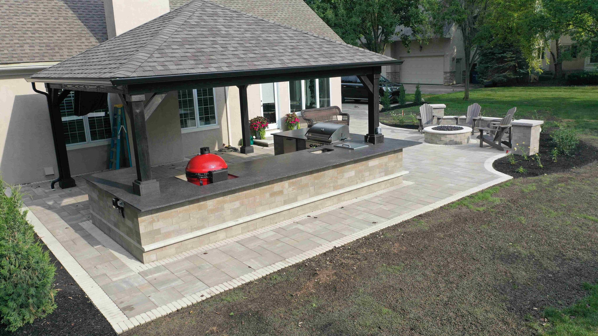 18' x 18' Hip Roof Pavilion