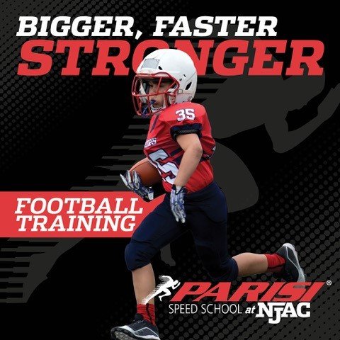 Get ready for youth football ages 7 to 12.
Teams welcomed. Visit Parisi at NJAC: https://www.njac.com/parisi