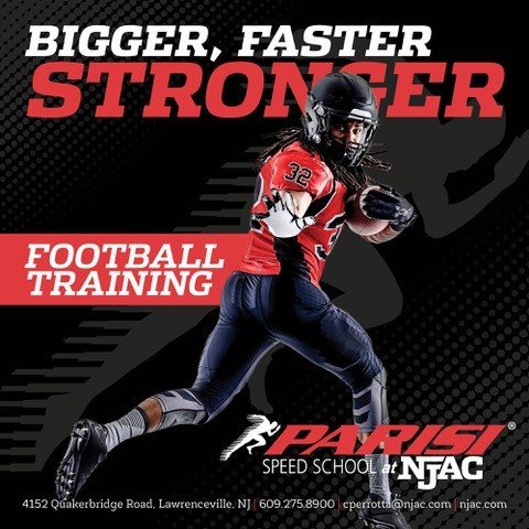 Train like a pro with our sports-specific training programs at the NJAC's Parisi Speed School. Increase speed and agility to dominate the field and maximize your performance! Visit Parisi Speed School at NJAC: https://www.njac.com/parisi