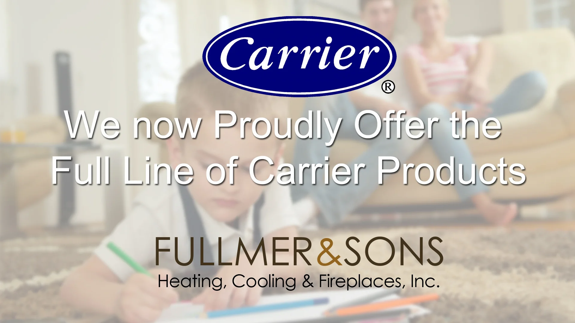 Air Conditioners — Fullmer & Sons Heating, Cooling & Fireplaces, Inc.