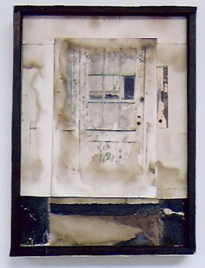 “Entry Series III” collage 7 3/4” x 10 1/2”