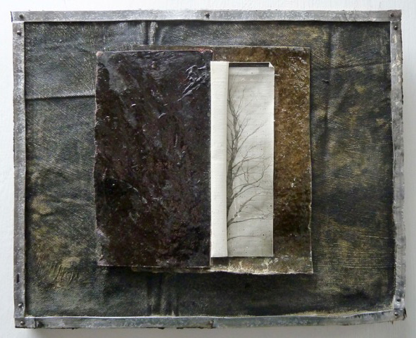 “Resurrection I” collage 10” x 8 1/2"