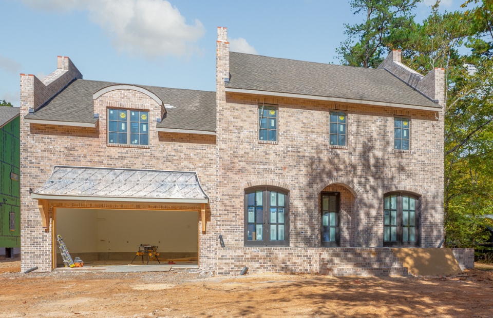 Front Exterior of New Construction Home at 1020 Jefferson Drive