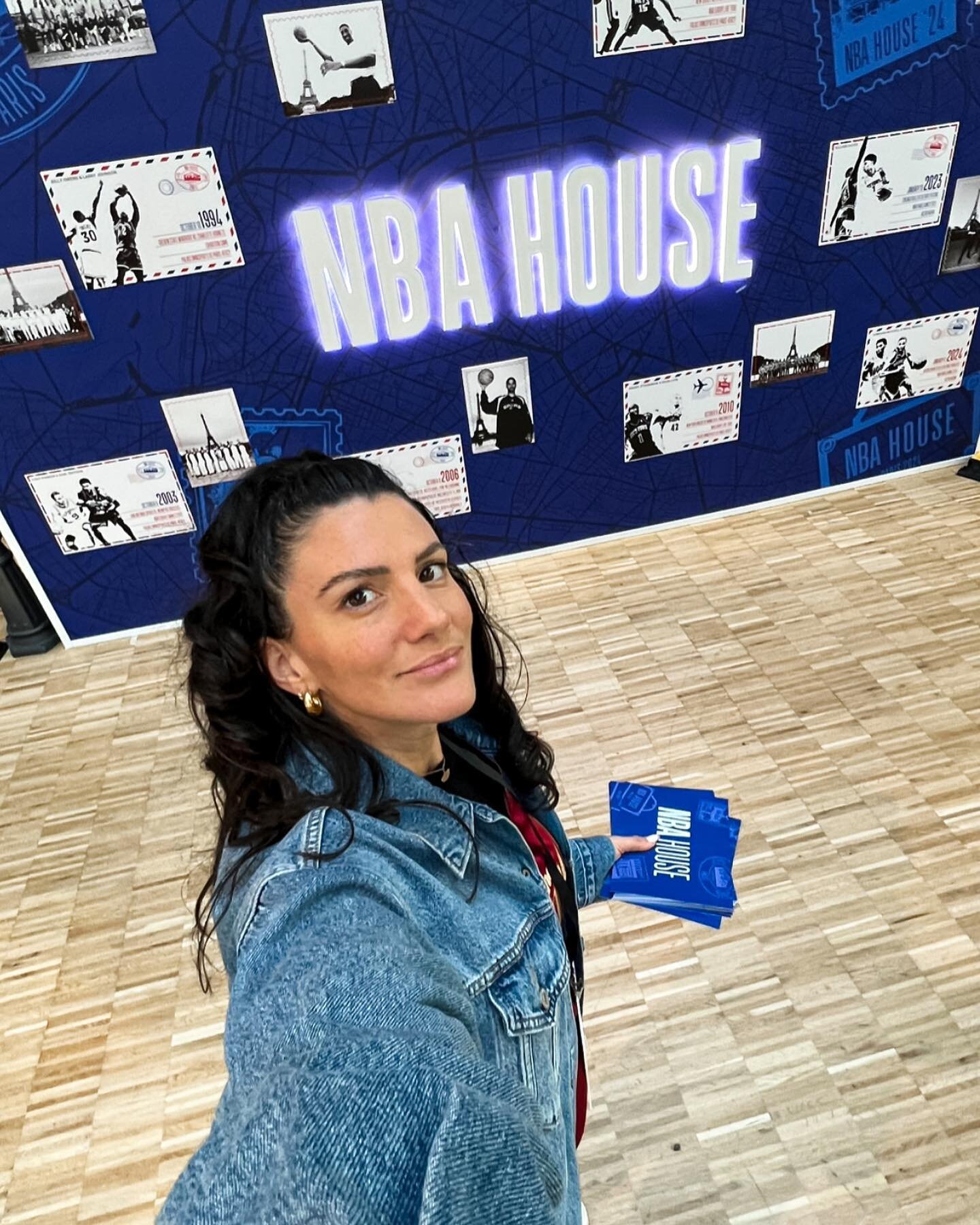 &bull; some highlights of the NBA House this week @nbaeurope 🏀&thinsp;
&thinsp;
I had the best time hosting all the events, games, and performances in this beautiful place dedicated to basketball and the @nba.&thinsp;
You know you are exactly where 