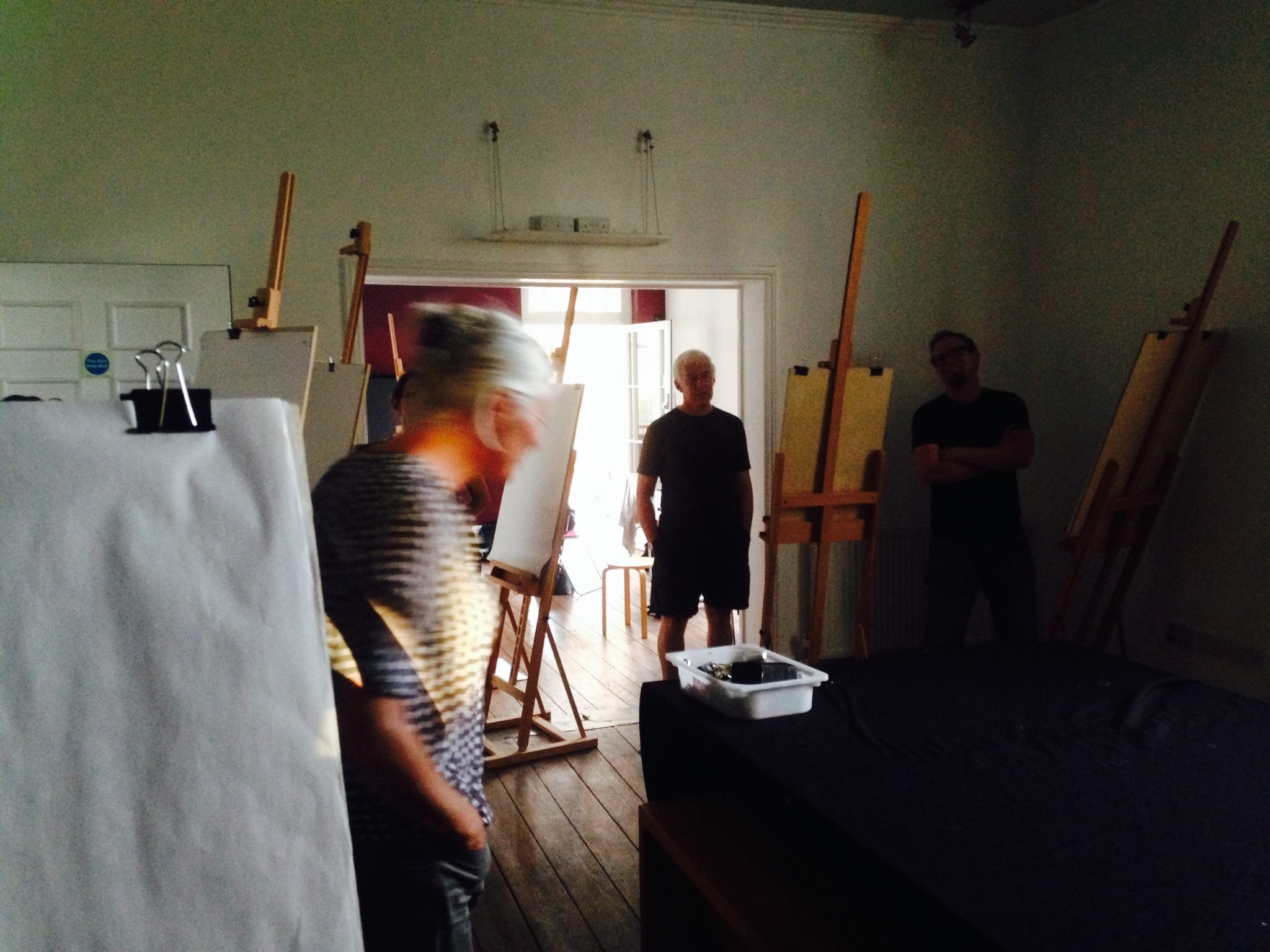 Life drawing session at Metal in Southend in 2016.