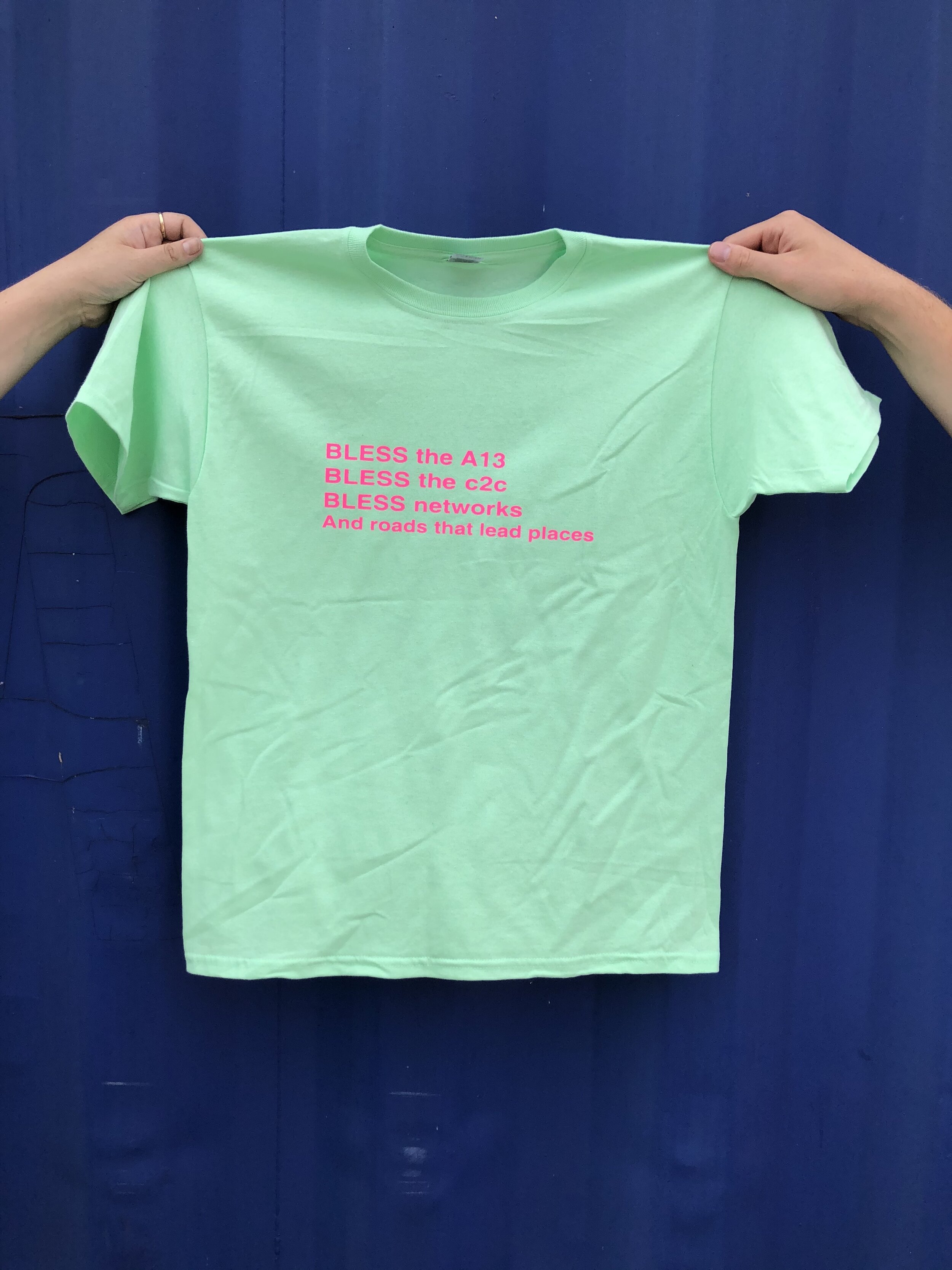 Green TOMA T-Shirt supporting BLM Southend