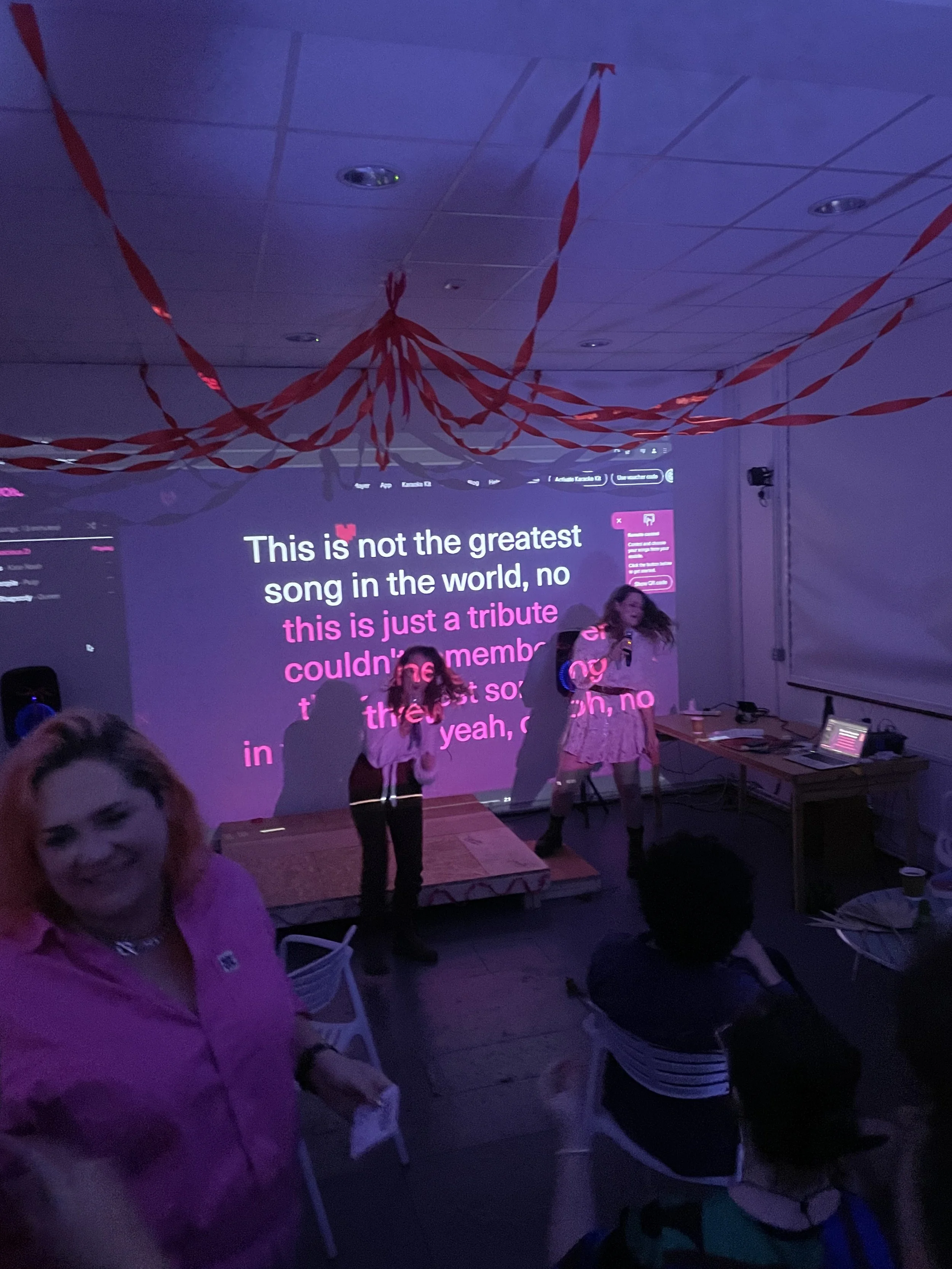  A karaoke workshop of sorts 