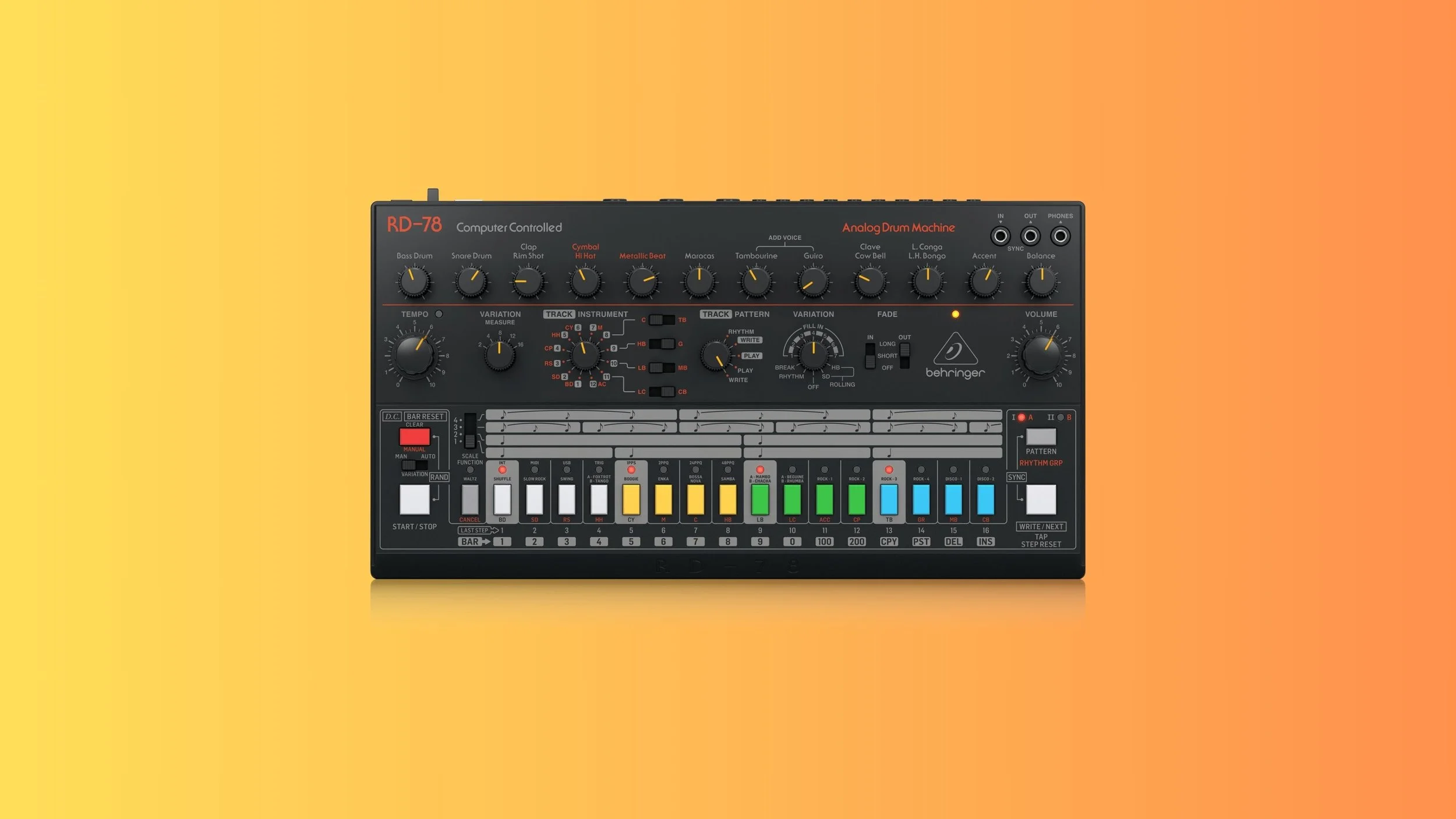 Behringer RD-78: Classic Analog Sounds, New Possibilities 